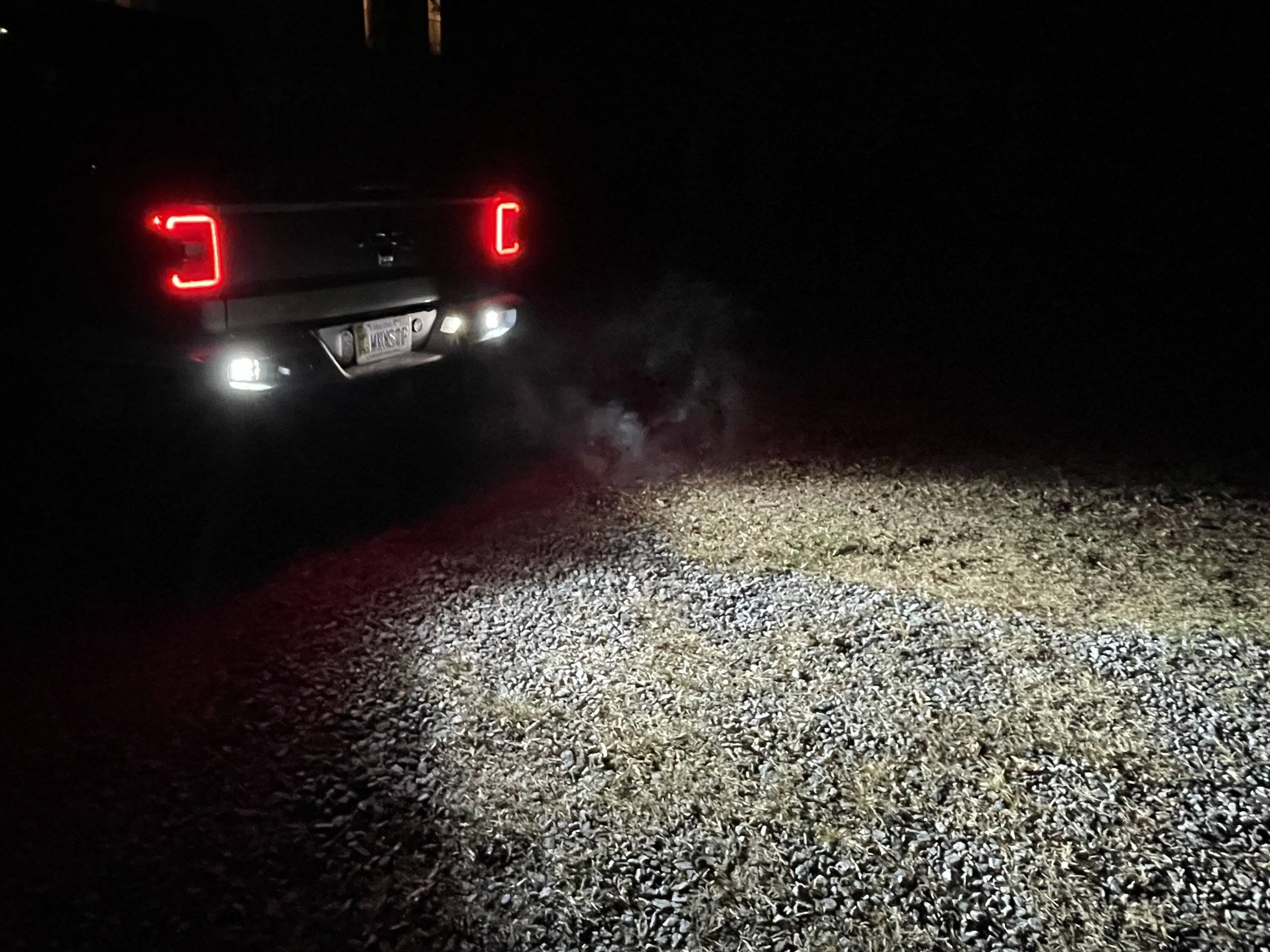 Jeep Gladiator Auxiliary LED Reverse Lights (Integrated Rear Bumper) IMG_1348