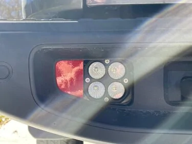Jeep Gladiator Auxiliary LED Reverse Lights (Integrated Rear Bumper) 301013-1f9bc62087ab3e0cb8503524e7f9b609