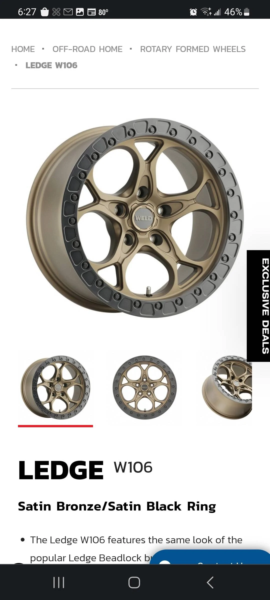 Jeep Gladiator Weld Wheel Experience Screenshot_20230223_182736_Chrom