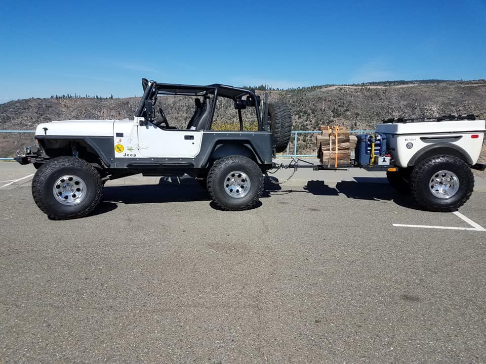 Jeep Gladiator 2001 Tentrax Acend Tent Trailer $5,000 94145153_10213642707700433_466237722390953984_n