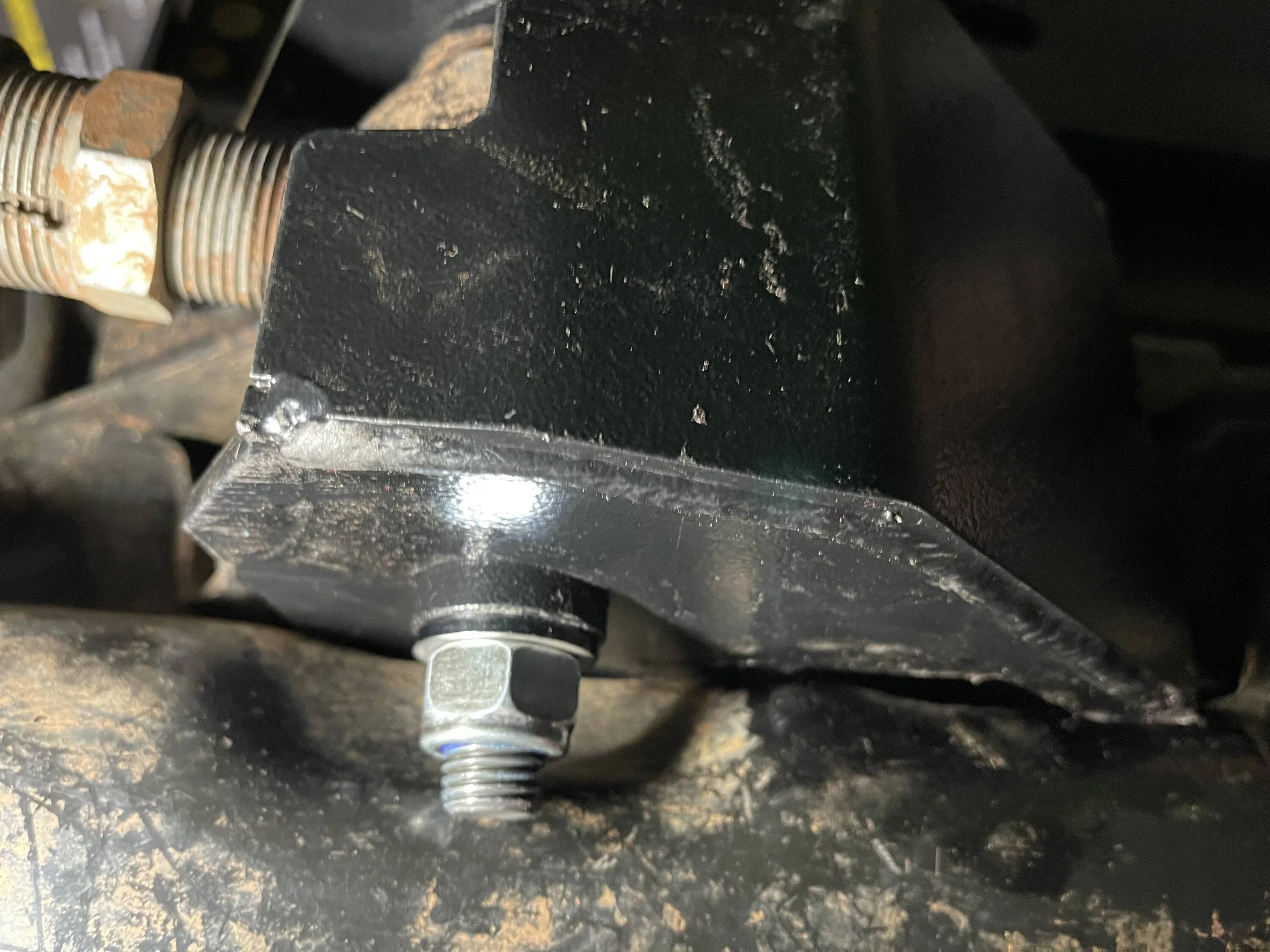 Jeep Gladiator Rock Hard frame side lower control arm skids install tips 740C24E9-82FD-4434-AD7D-C28523100EBD