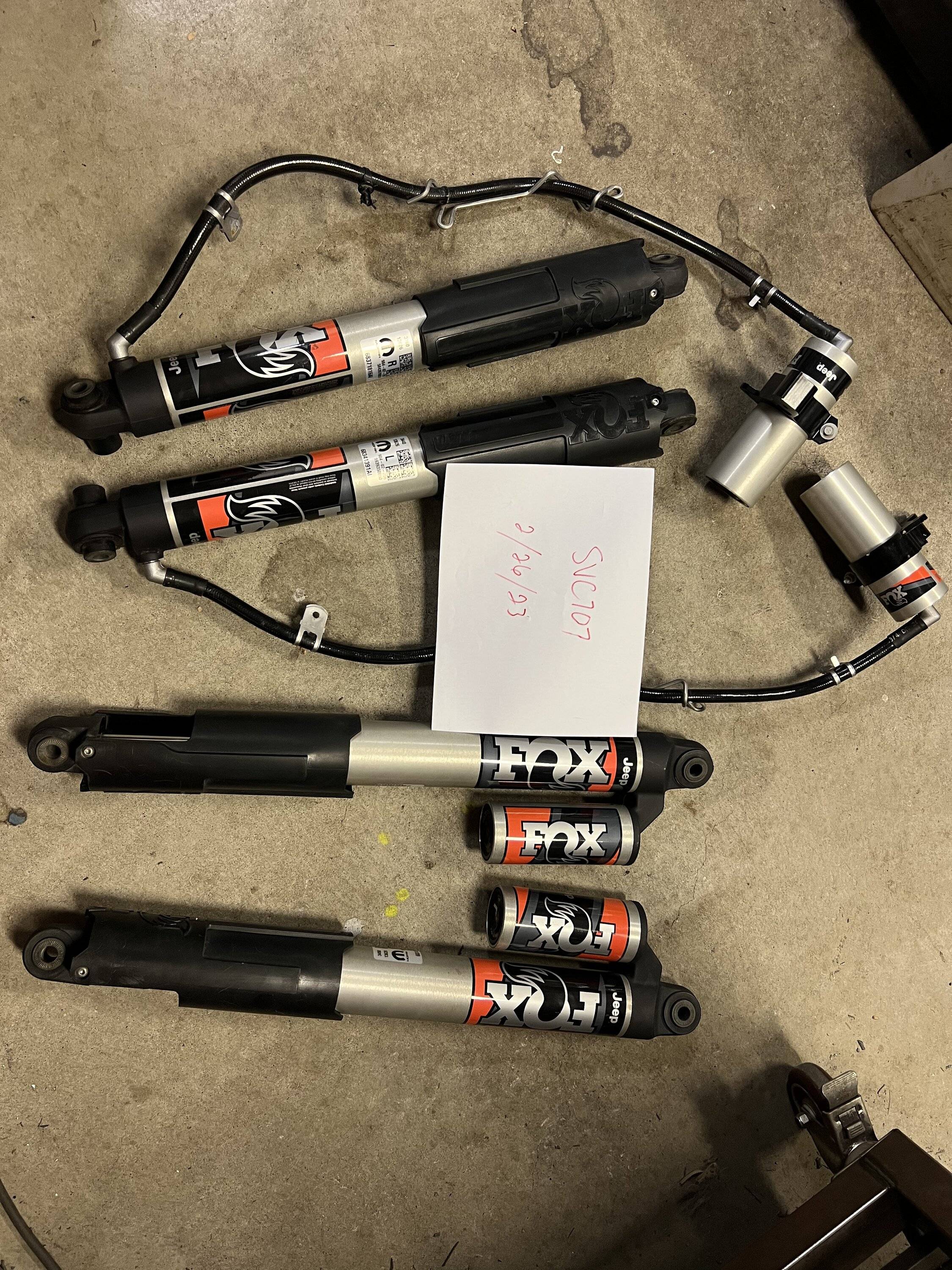 Jeep Gladiator Mojave Fox shocks and springs 926F6849-5260-4E46-B515-367EFF7C4339