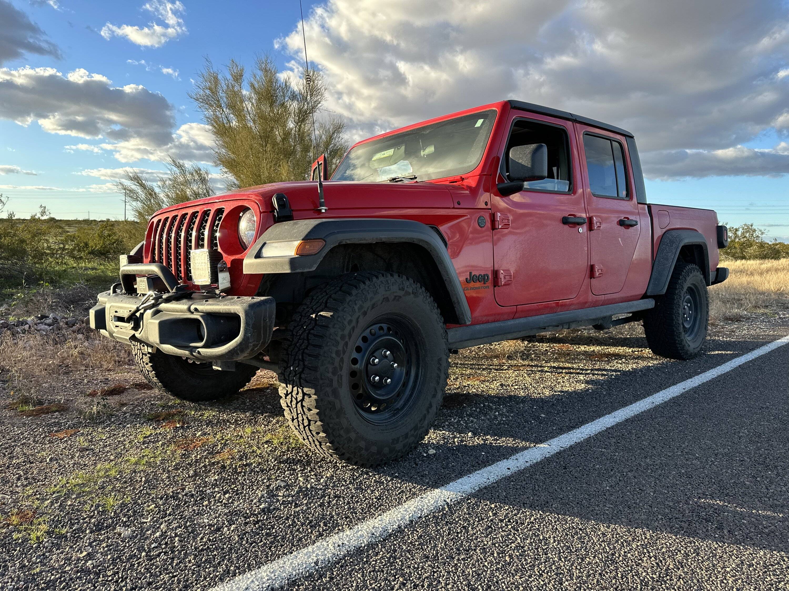 Jeep Gladiator Let's see 'em - Larger tires on Sport S wheels 063E0AF7-F908-4966-9D76-E2AAC92A447A