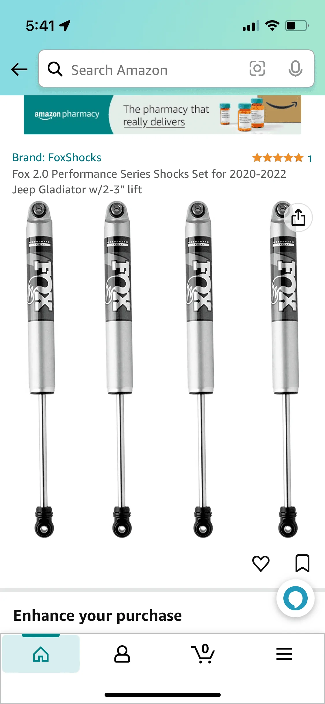 Jeep Gladiator Fox 2.0 IFP shocks E89C72AF-CF72-4EE3-BF8B-8802A6896AFA