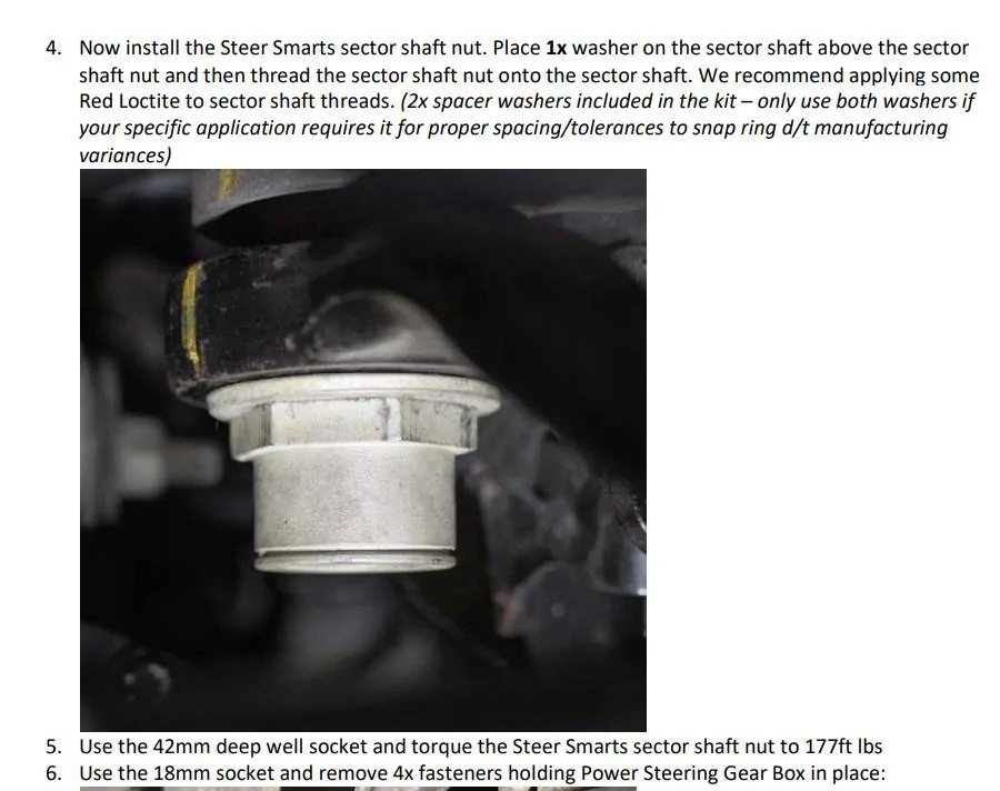 Jeep Gladiator Wobbling in Steering Wheel. Time for New Tie Rod/Drag Link? nut