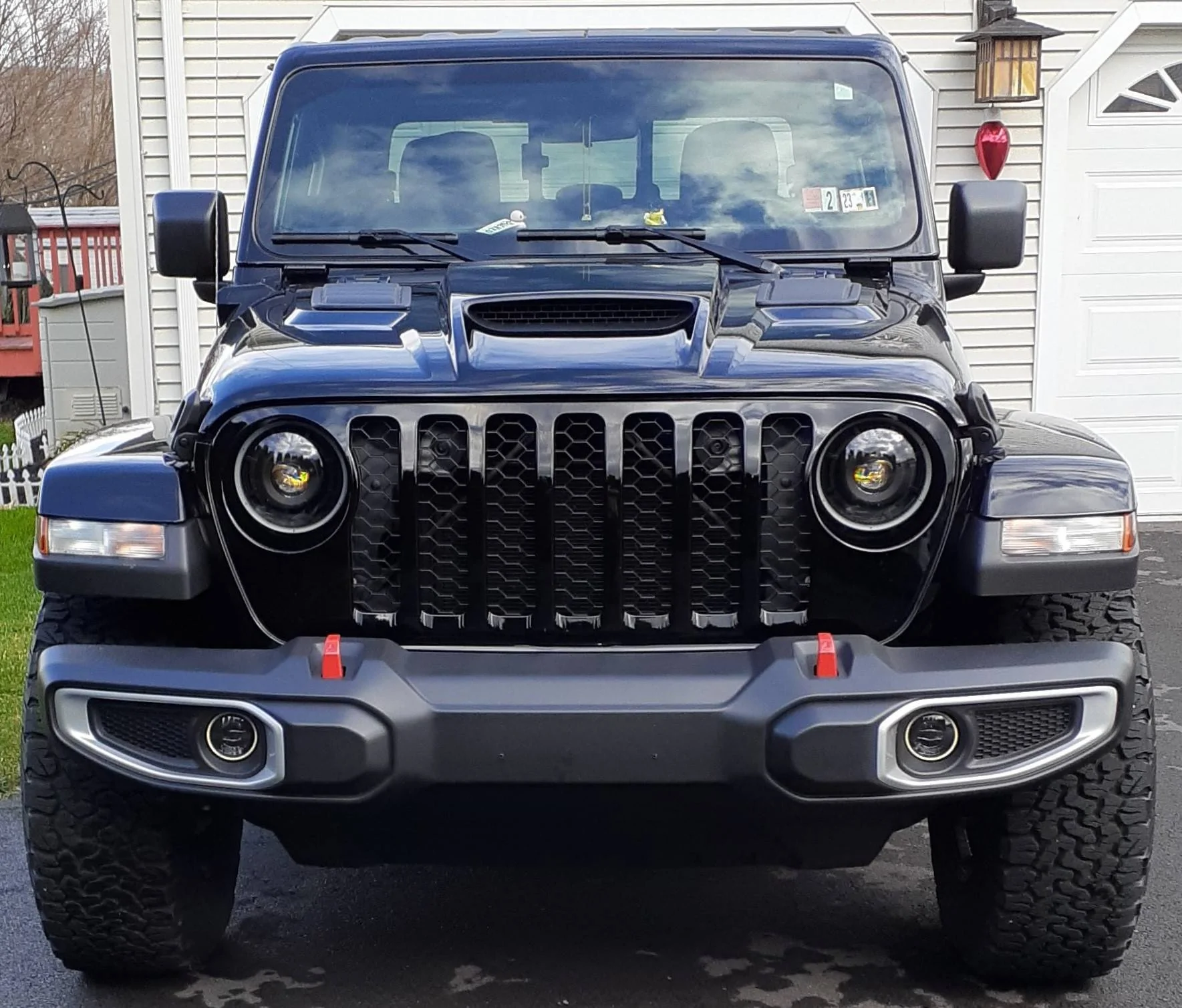 Jeep Gladiator [CLOSED] WINNER ANNOUNCED: DIY Windshield Protection Film Giveaway -- ExoShield ULTRA Front shot