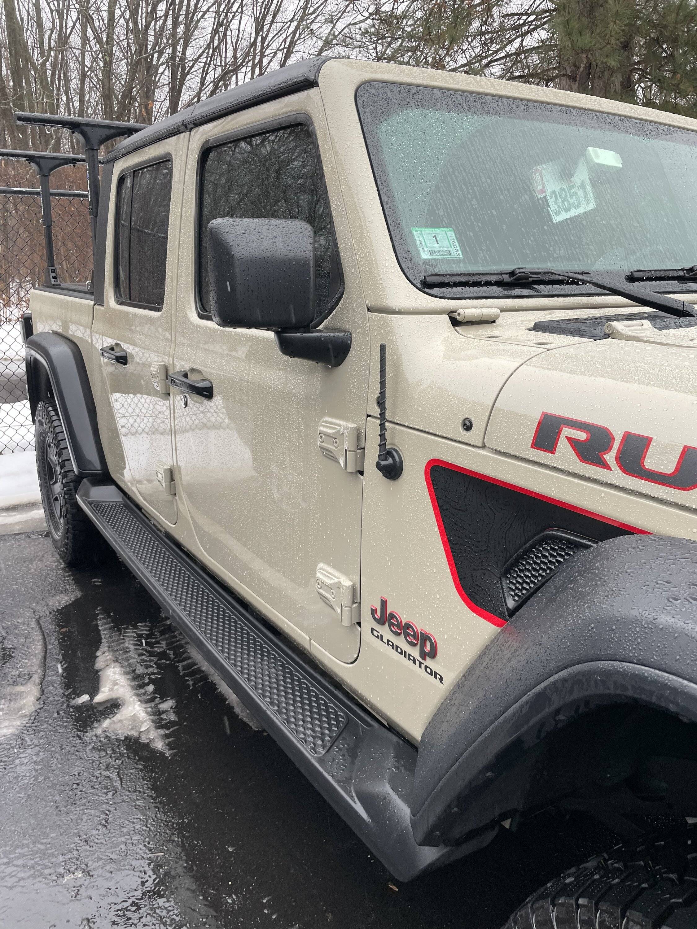 Jeep Gladiator Gobi warranty paint work…. Is it me or is this a different color? D6481BBB-4003-4040-B447-CDCF498A2A14