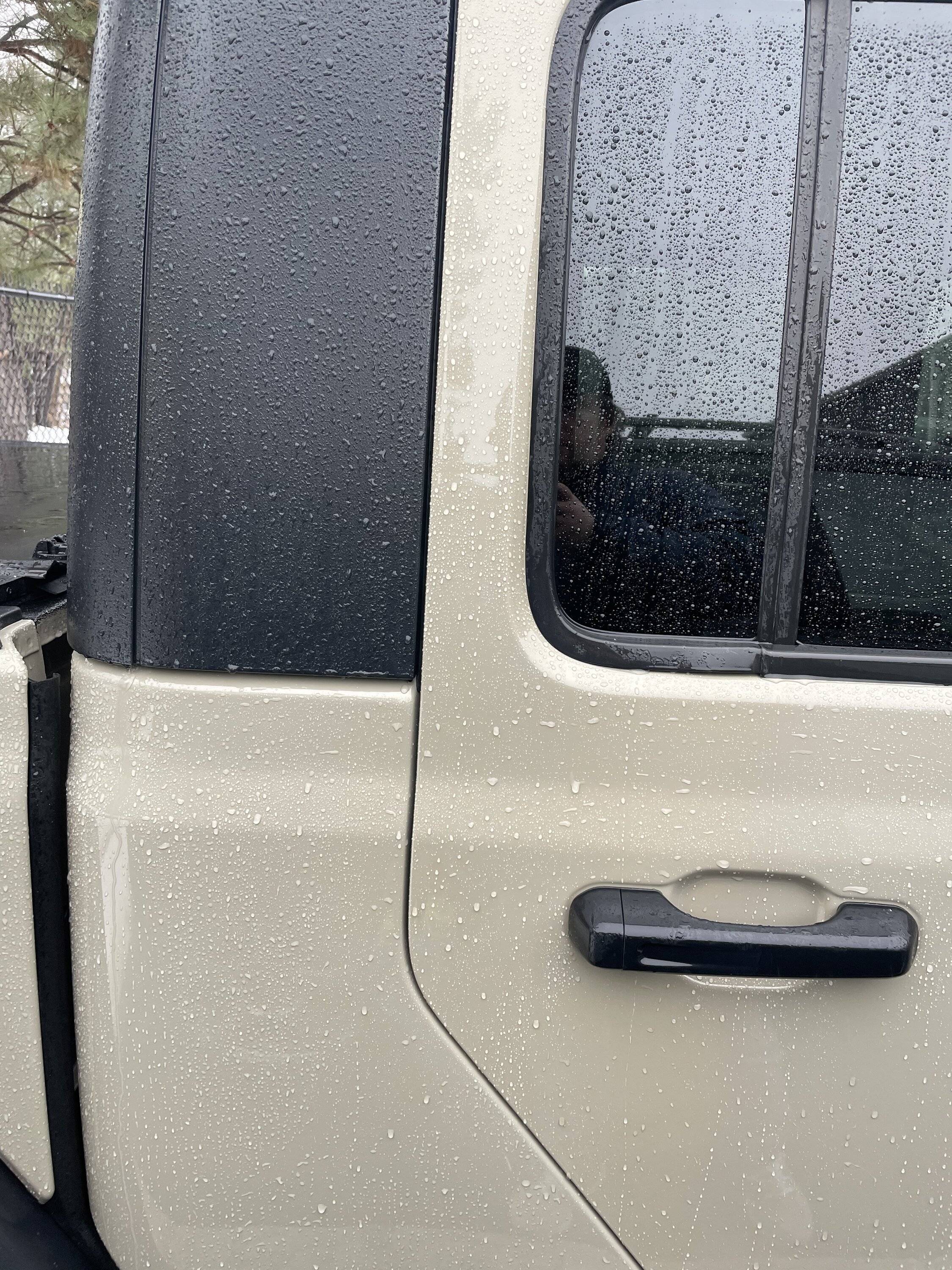 Gobi warranty paint work…. Is it me or is this a different color ...