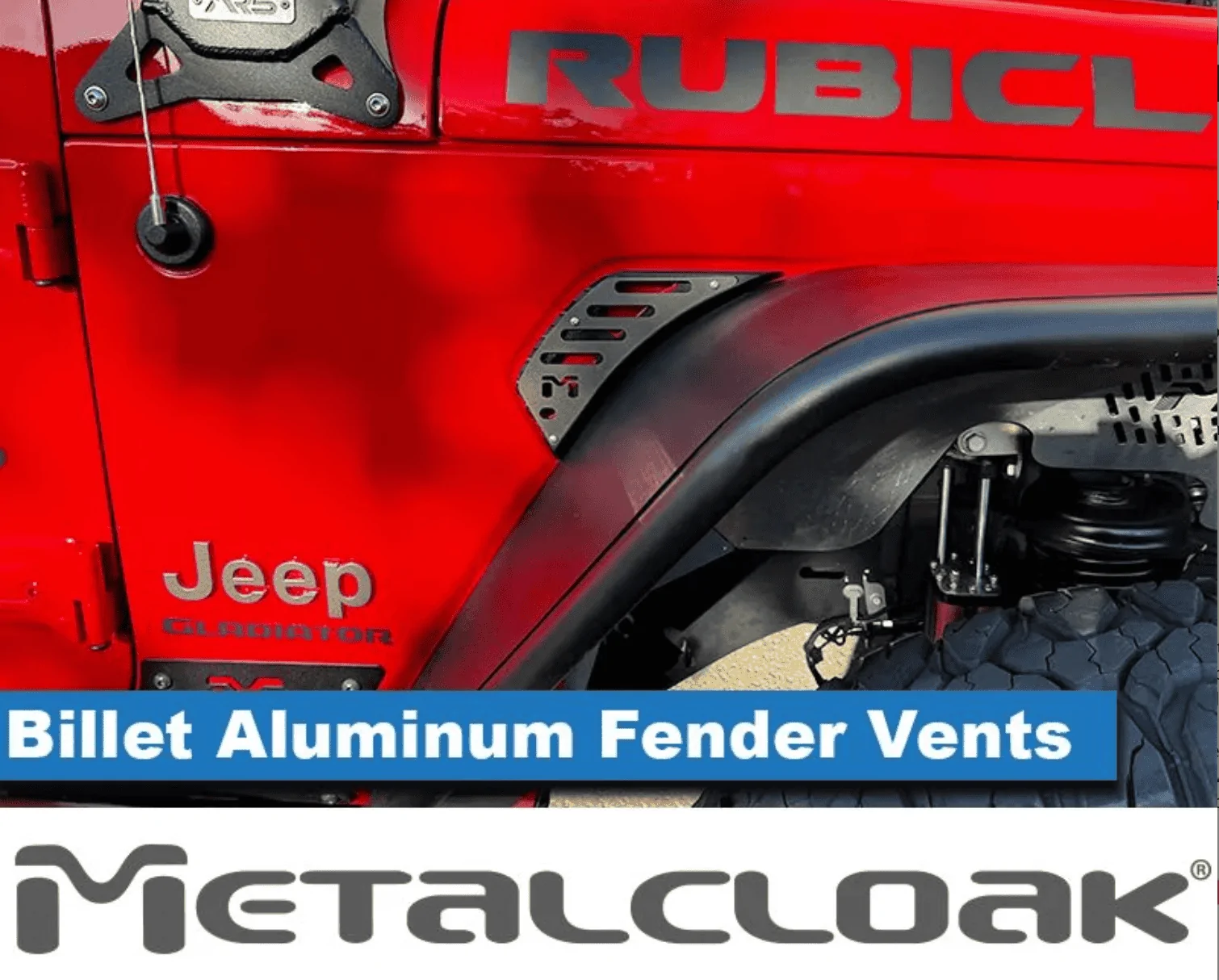 Jeep Gladiator MetalCloak Giveaway of the Month! - March 2023 -  Billet Fender Vents! 1677655241228