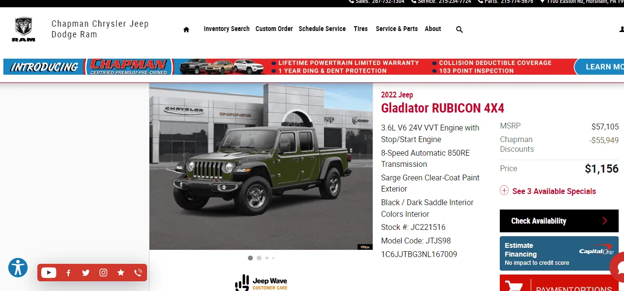 Jeep Gladiator A Mojave everone can afford 1677715228957