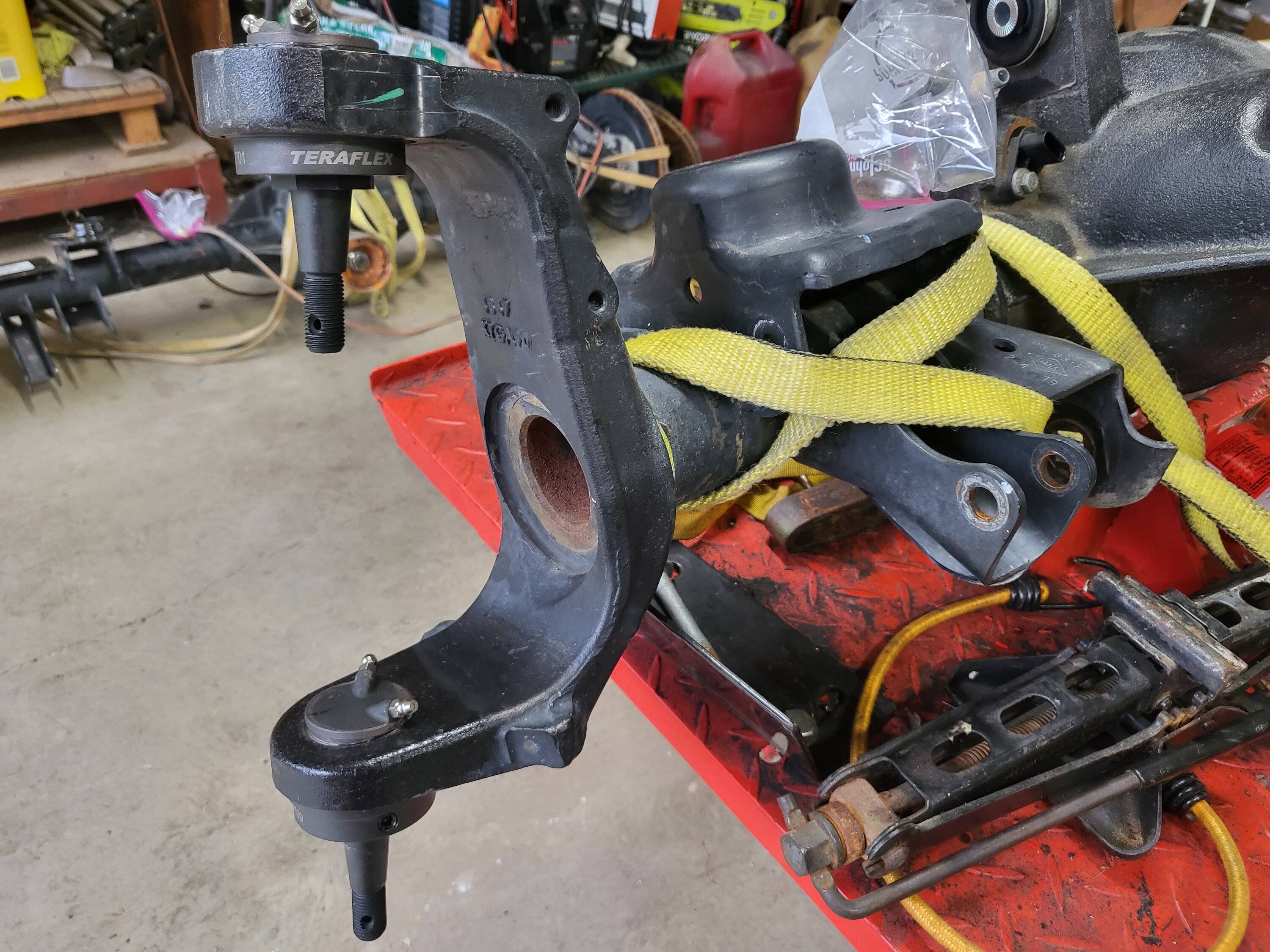 Jeep Gladiator Teraflex Ball Joints Are Installed 20230302_092740