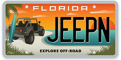 Jeep Gladiator New Tennessee Jeep Plates 1677845366230