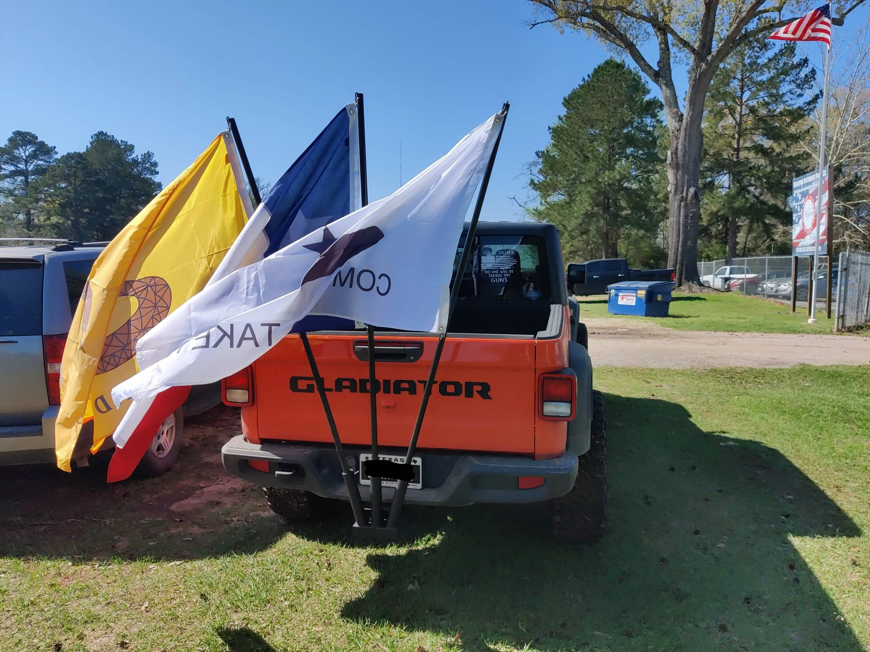 Jeep Gladiator LSJI bound Flags 2-2