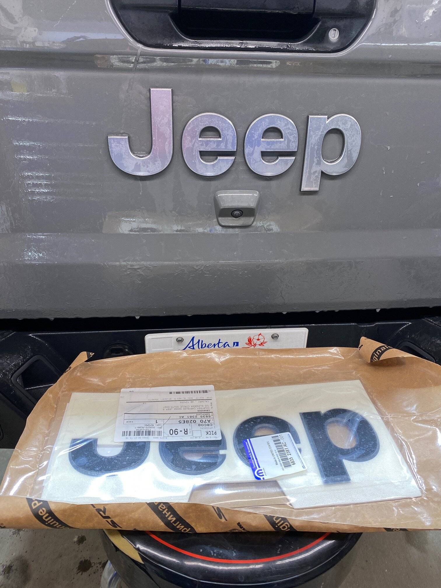 Jeep Gladiator What did you do TO your Gladiator today? [ADMIN WARNING: NO POLITICS, NO GUN TALK] jeep letter.JPG