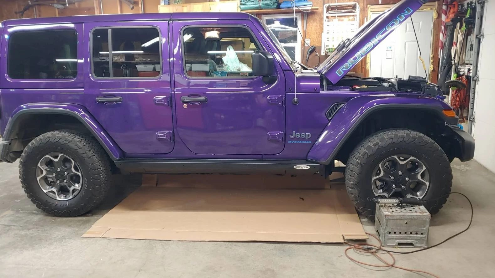 Jeep Gladiator Power running boards 20230304_185249