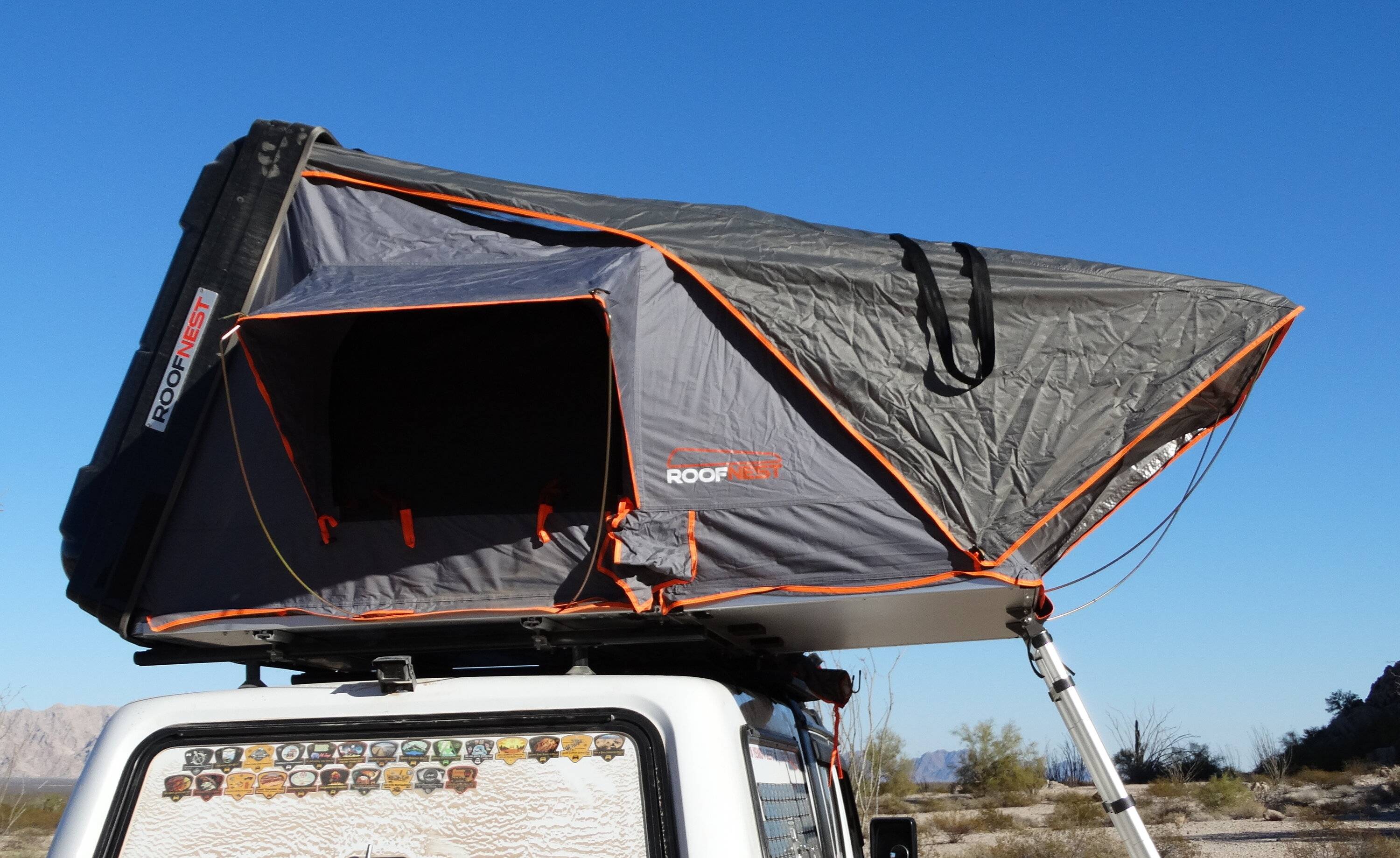 Jeep Gladiator Roof Nest Condor Hard Shell Roof Top Tent DSC00961.JPG