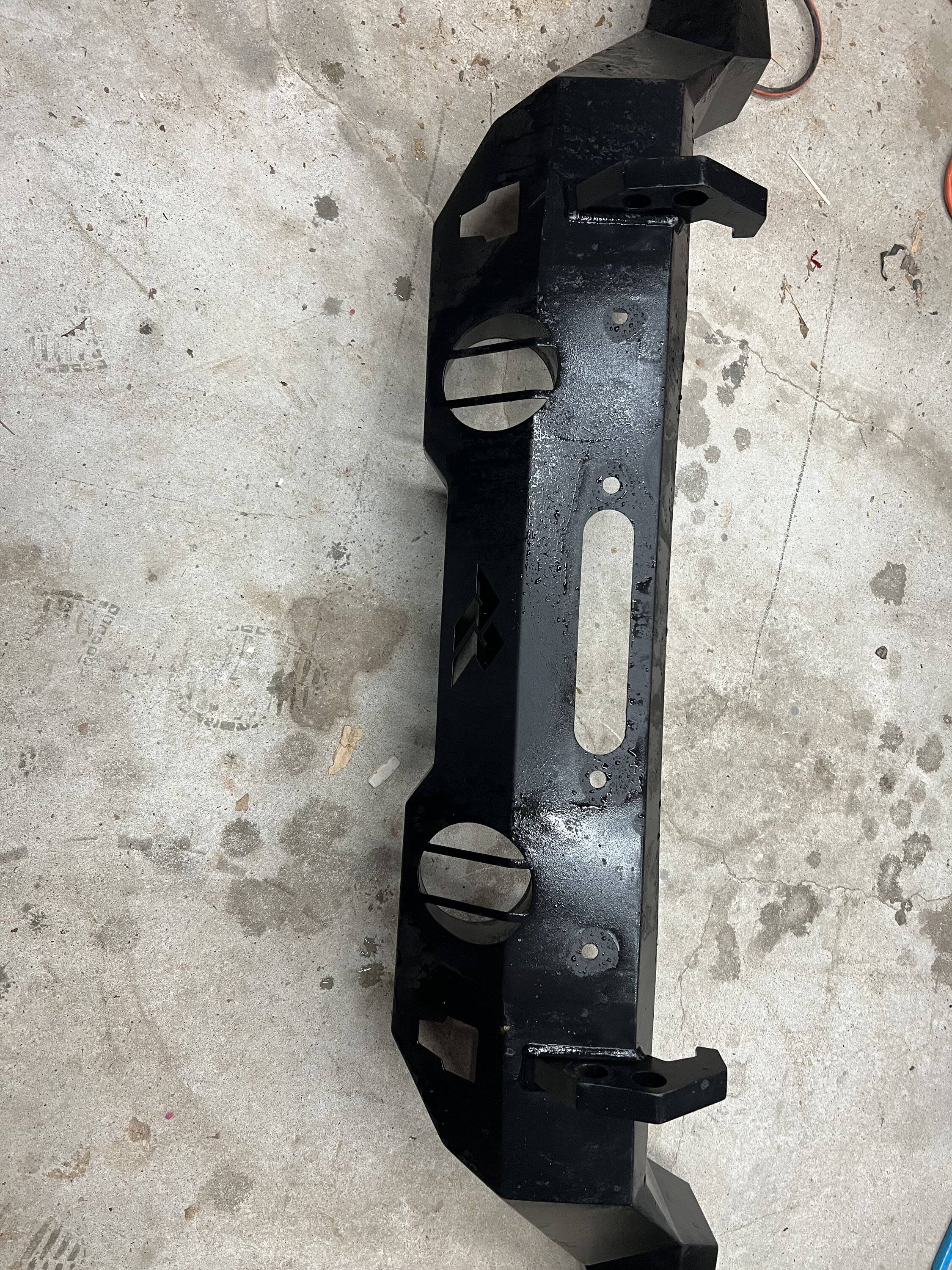 Jeep Gladiator Rugged Ridge Full Width Jeep JL/JT Wrangler Gladiator Bumper Winch ready IMG_8373