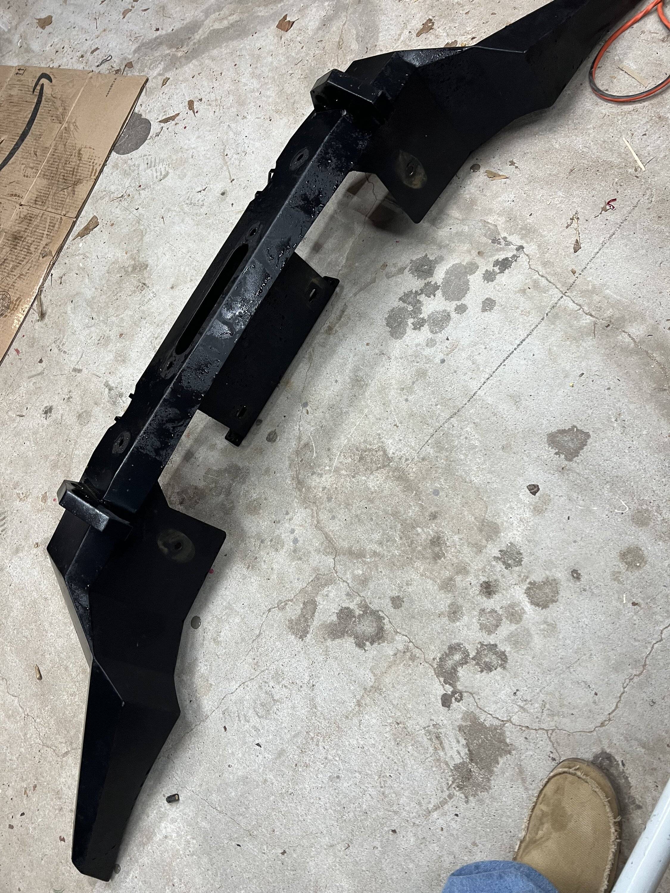 Jeep Gladiator Rugged Ridge Full Width Jeep JL/JT Wrangler Gladiator Bumper Winch ready IMG_8375