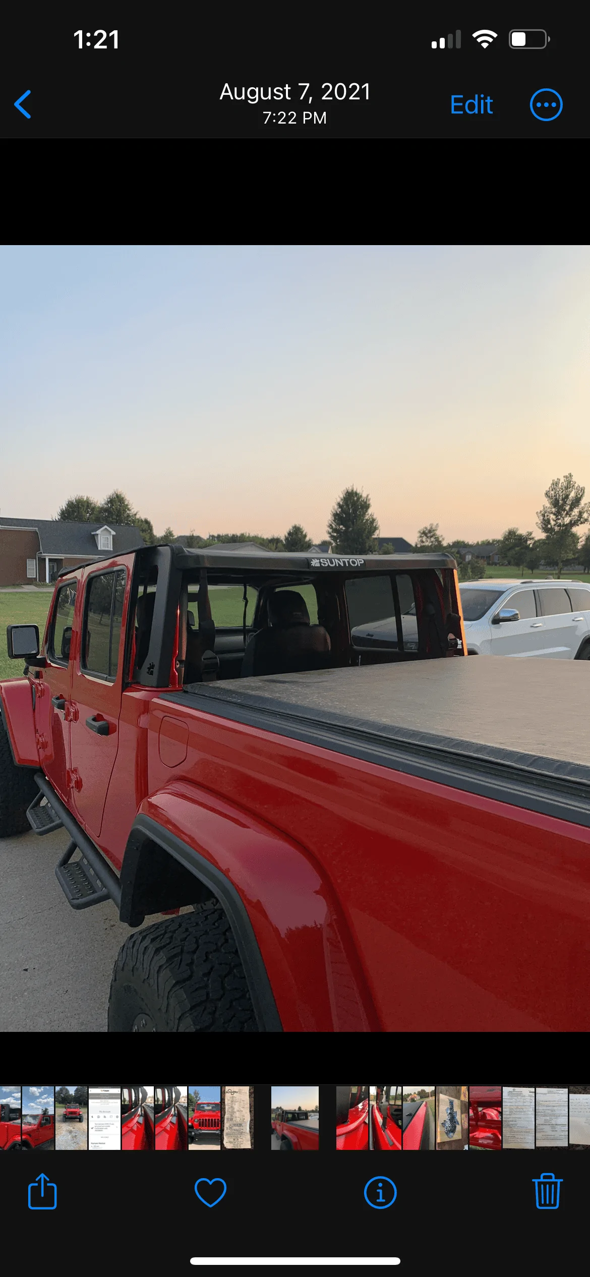Jeep Gladiator Suntop Soft top $700 07CD4104-A043-43D0-BFCC-10BC030D47EC