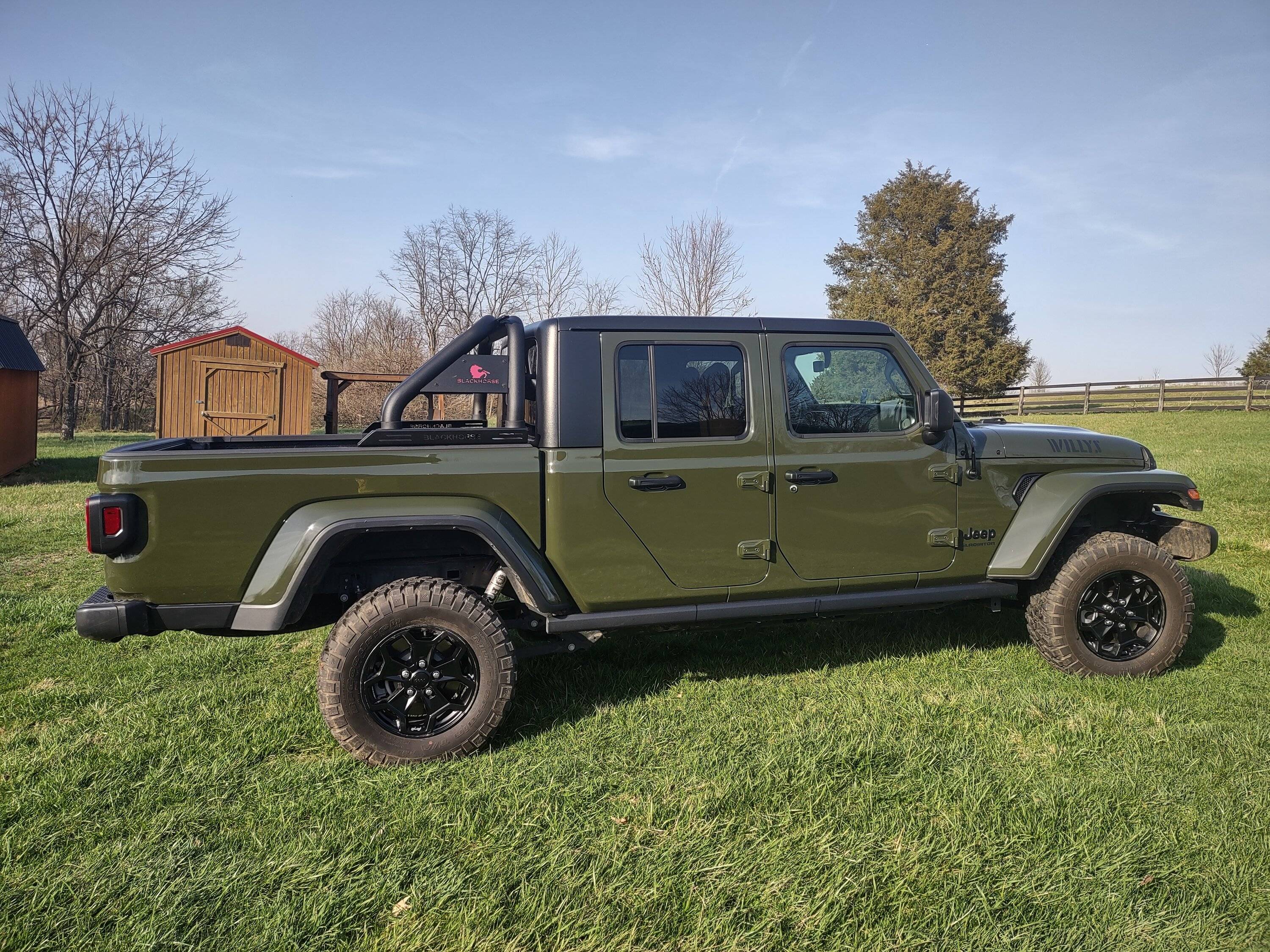 Jeep Gladiator Got the Mopar 2" lift, love it but.... need your wheels pics now IMG_20230306_164040393_HDR
