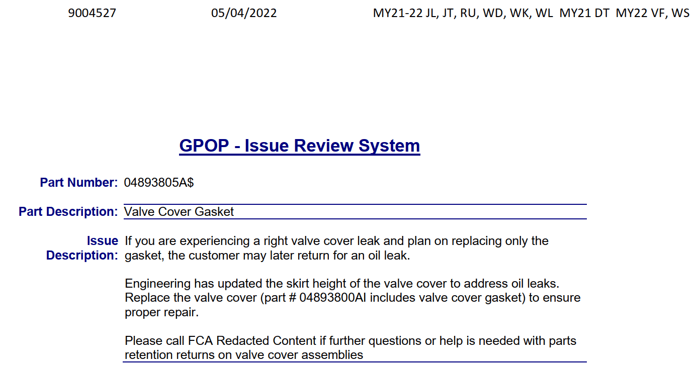 Jeep Gladiator Survey- For those with misfire issues 1678159768691