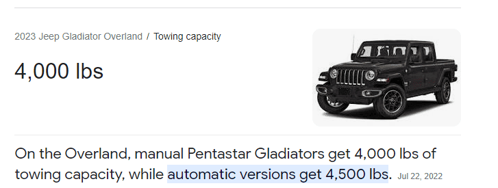 Jeep Gladiator Towing Travel Trailer - Question/help 1678201148960