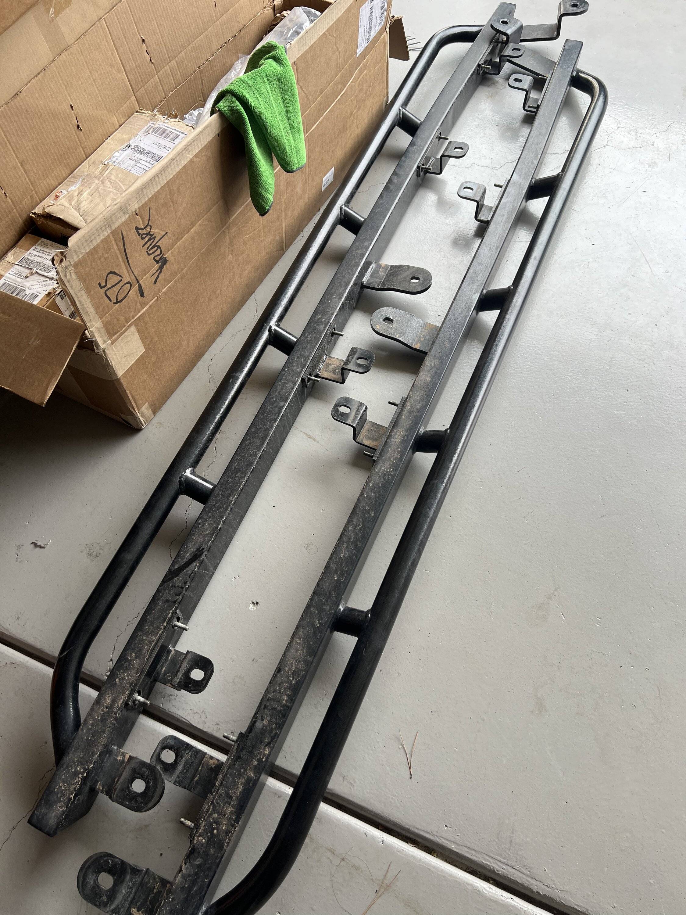 Jeep Gladiator $500 Rock hard 4x4 angled up rock slider 323FDE7B-3E43-4167-BFCB-0A04AAB6D12C