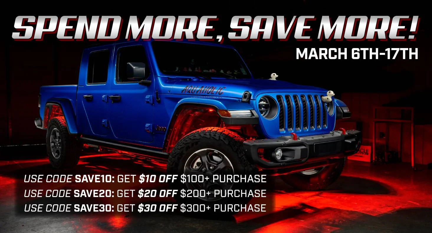Jeep Gladiator Save Up To $30 OFF! For A Limited Time Only spendmore-savemore-promo-JT