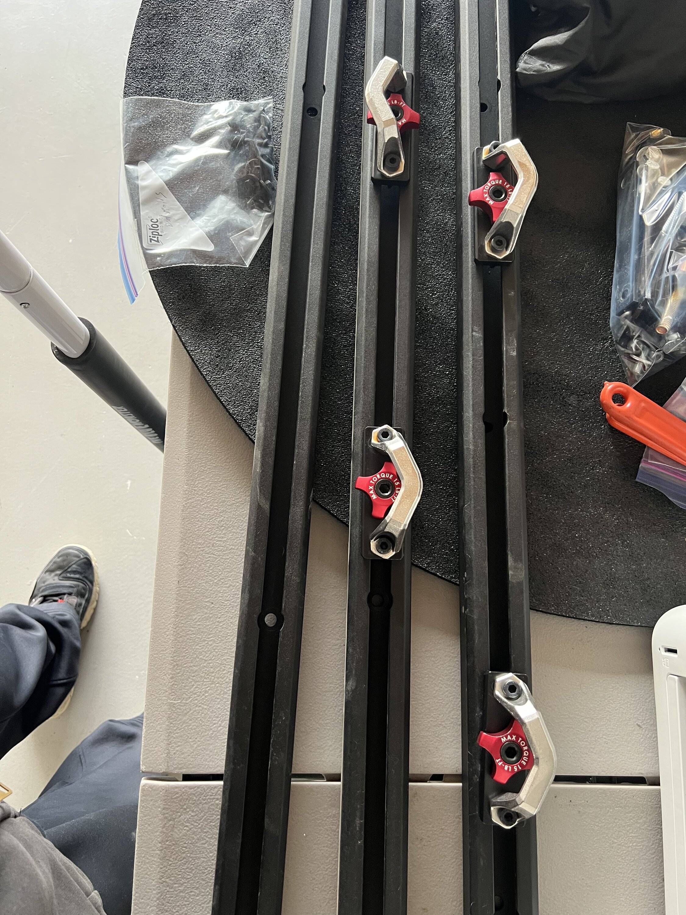Jeep Gladiator $200 Teraflex bed rail system with tie downs C4B90100-CF65-46CF-B514-3CE9DB36D5DB