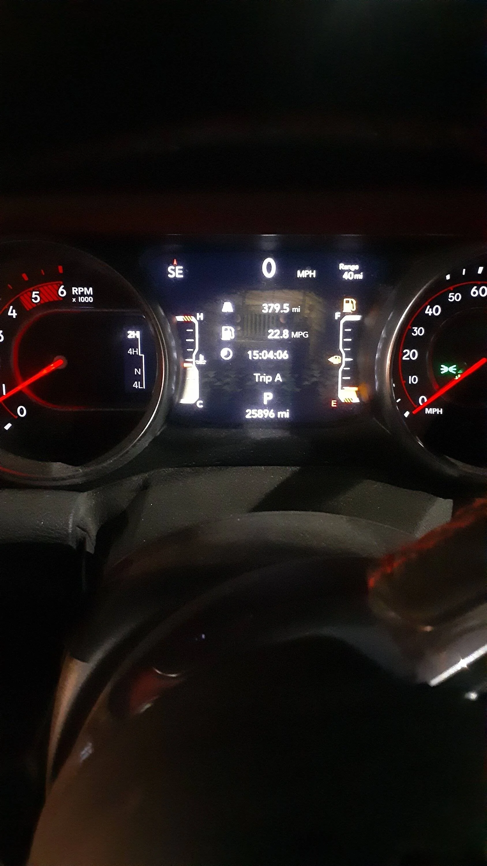 Jeep Gladiator Hyper-miling the EcoD Rubicon Gladiator 20230306_185851