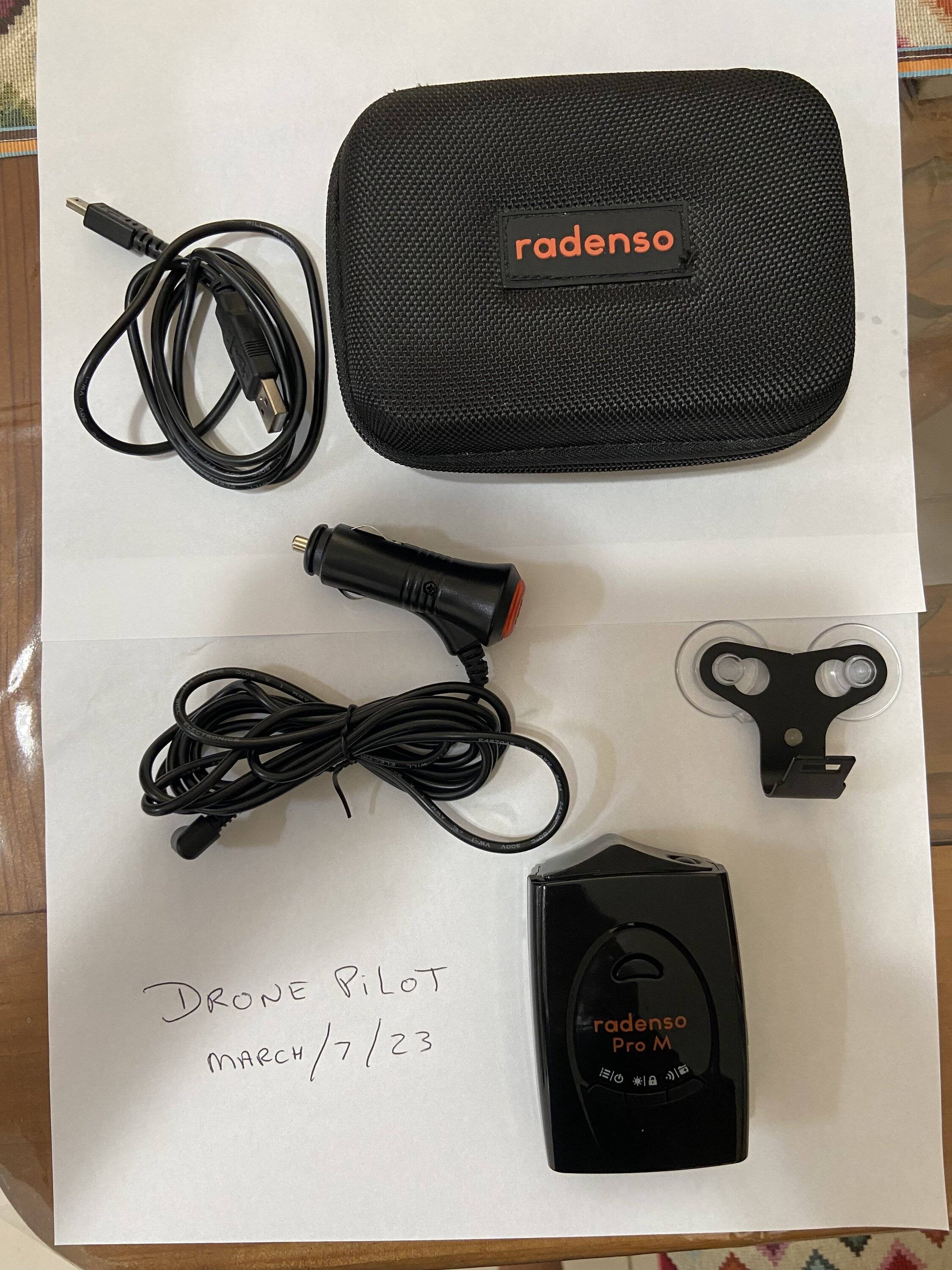 Jeep Gladiator RADENSO PRO M RADAR DETECTOR IMG-8745