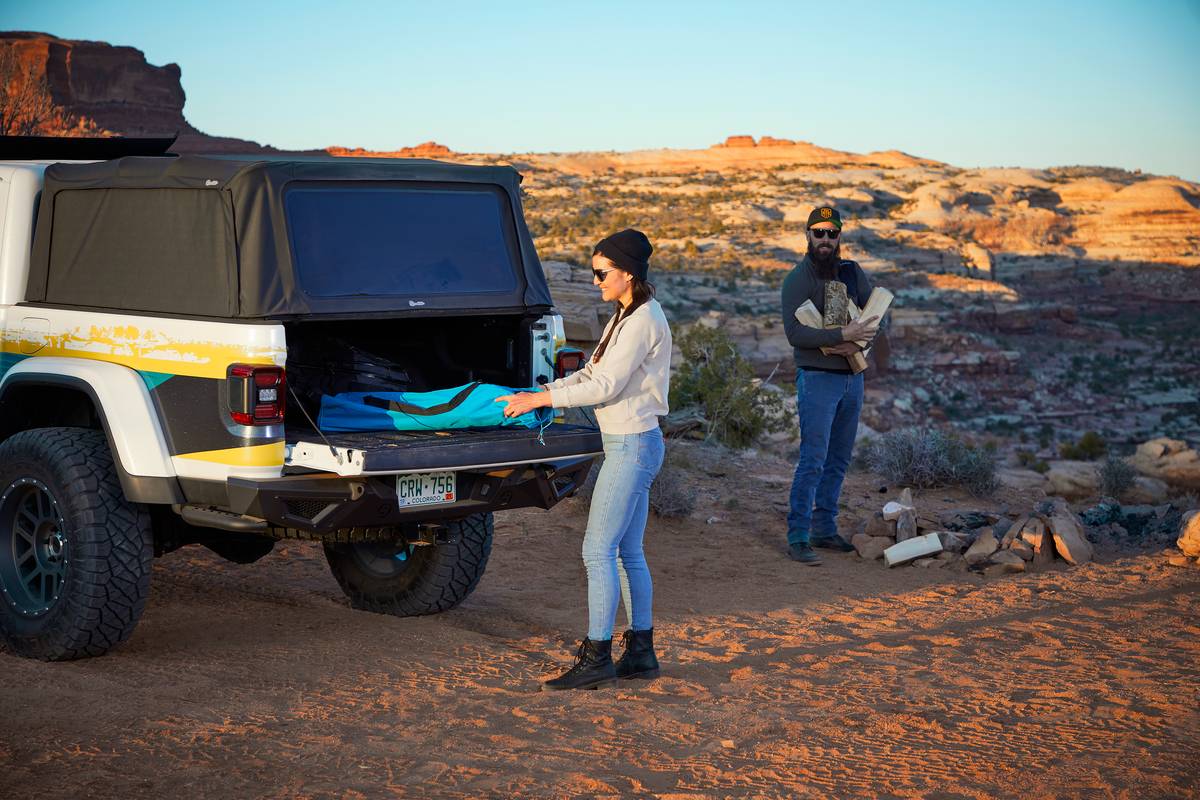 Jeep Gladiator Simple. Sleek, its the Supertop for Truck 2! STFT2 Gladiator