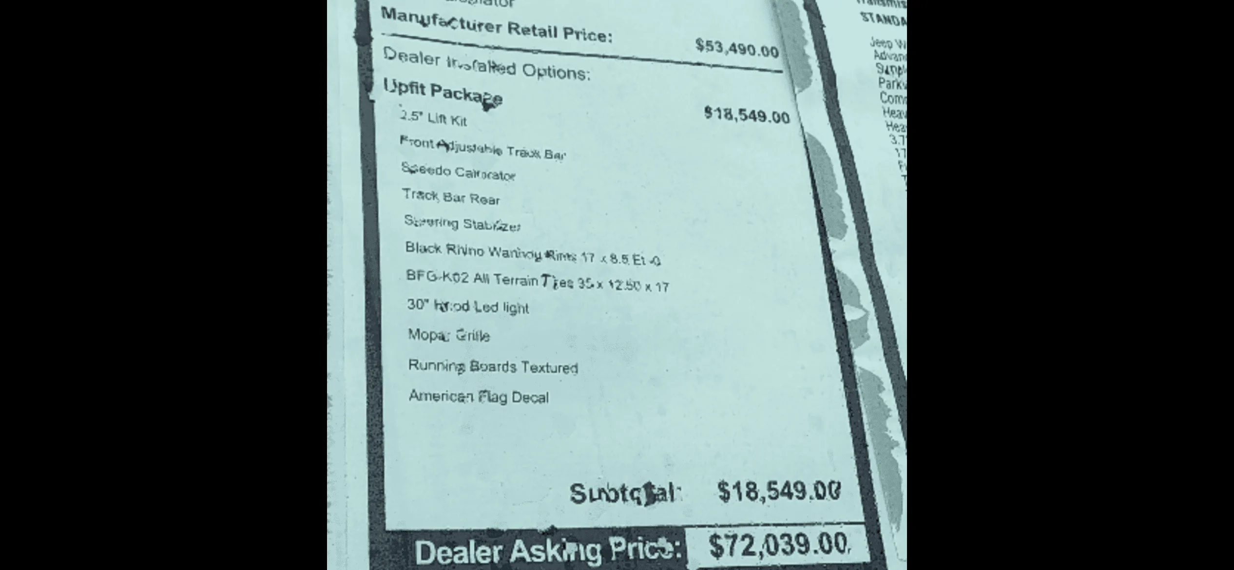 Jeep Gladiator Pricing on new JT 367E3193-0A63-48D0-91AA-21364EC78903