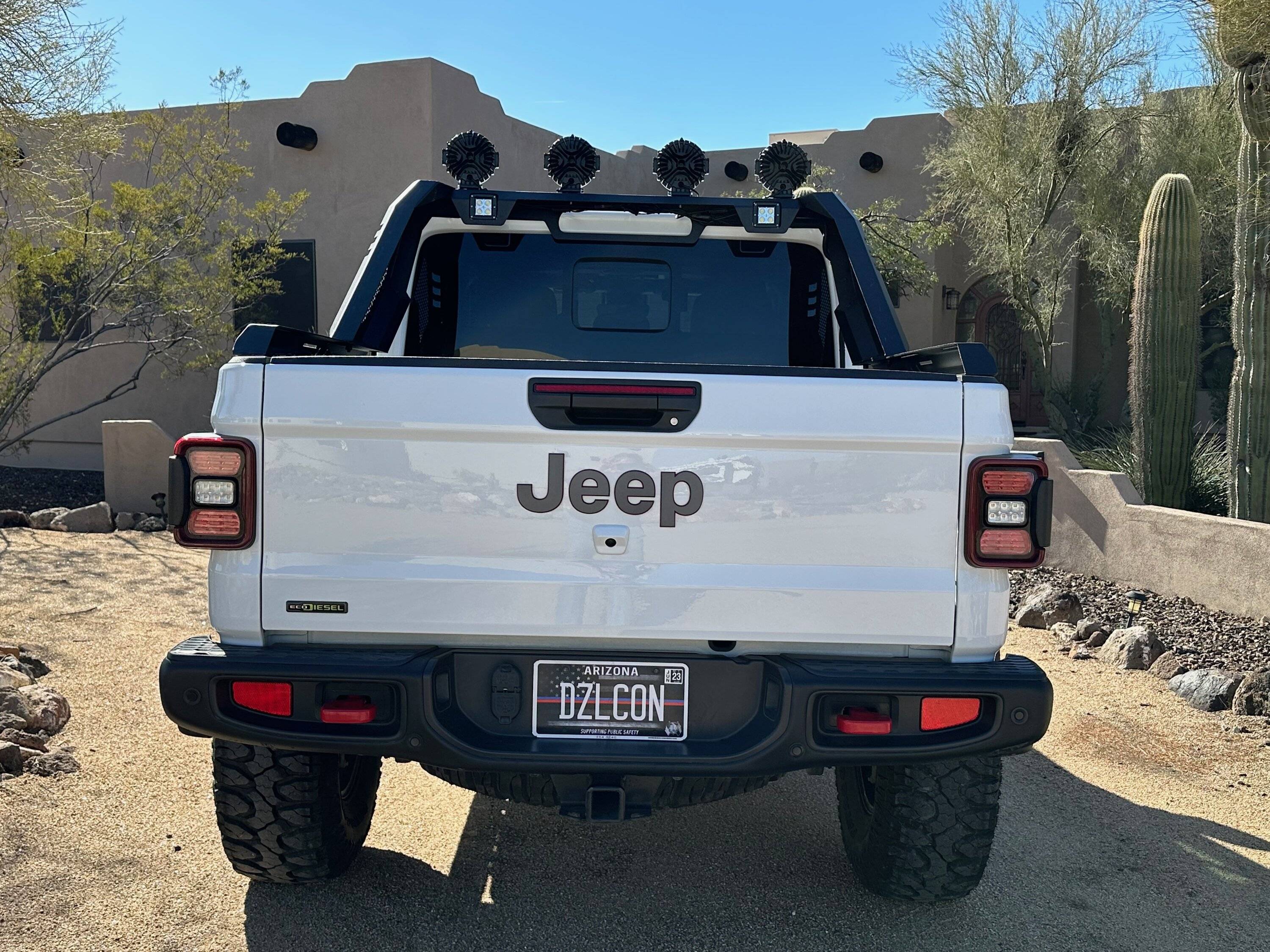 Jeep Gladiator Looking at the Gladiator from behind.... IMG_9324