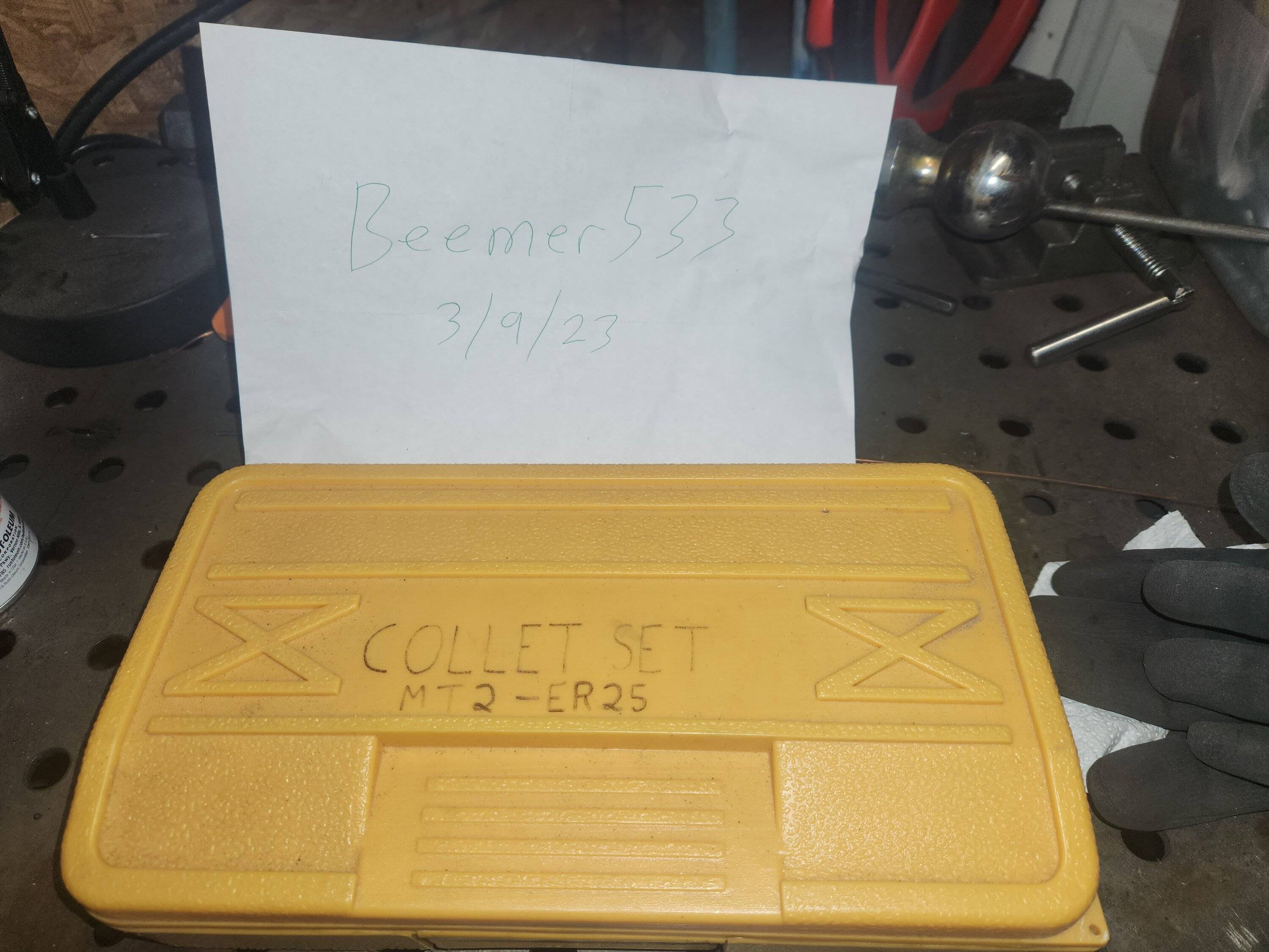 Jeep Gladiator ER25 Collet set - $100 OBO 20230309_161411