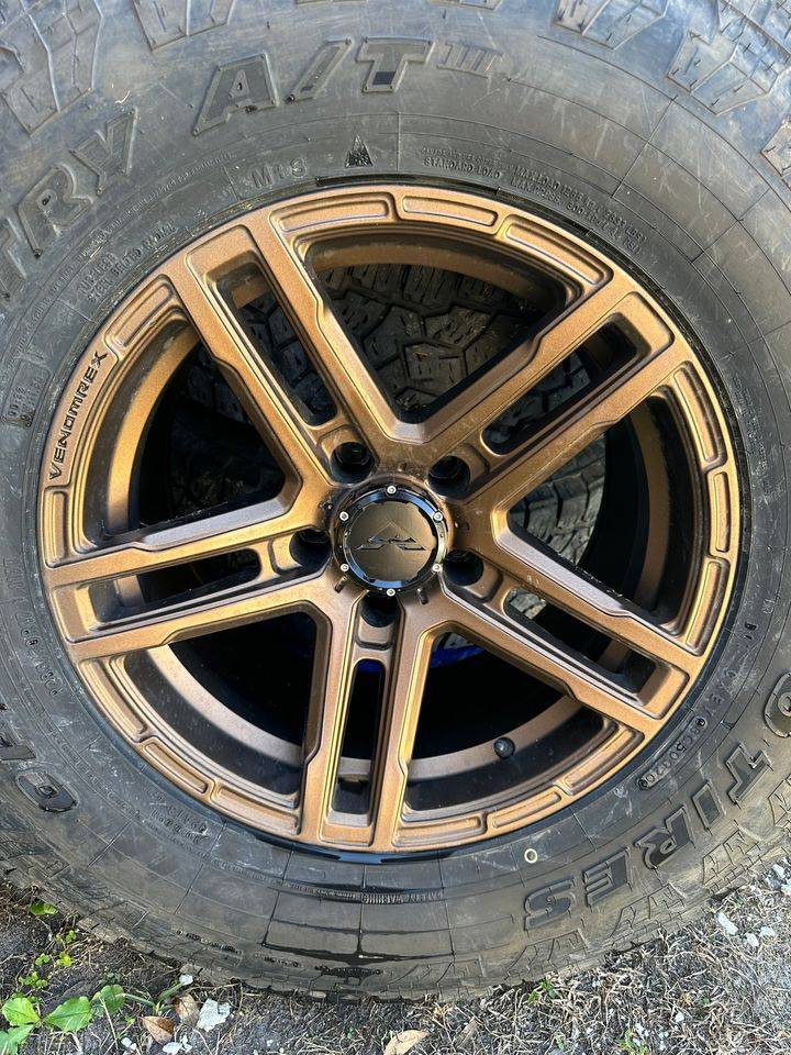 Jeep Gladiator 17" Bronze Venomrex Flow forged wheels and Toyo Open Country AT III p285/70r17 D4FC4425-0F6B-41DF-9F8B-2829375F7528