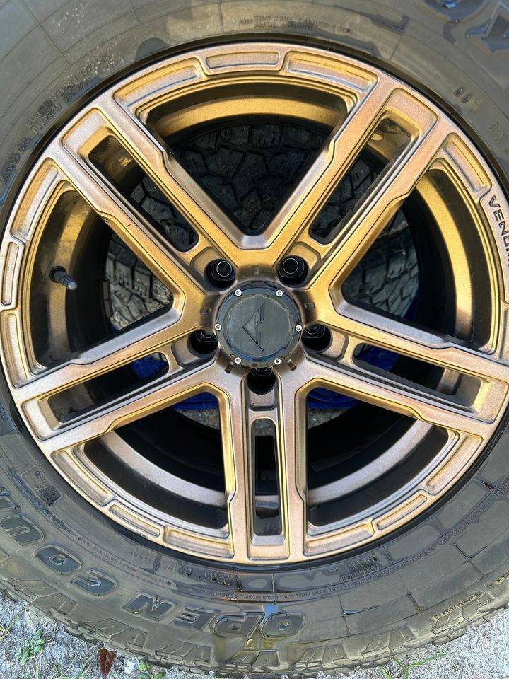 Jeep Gladiator 17" Bronze Venomrex Flow forged wheels and Toyo Open Country AT III p285/70r17 2FA46A1E-33CC-45C3-AA82-860A6C0C533A