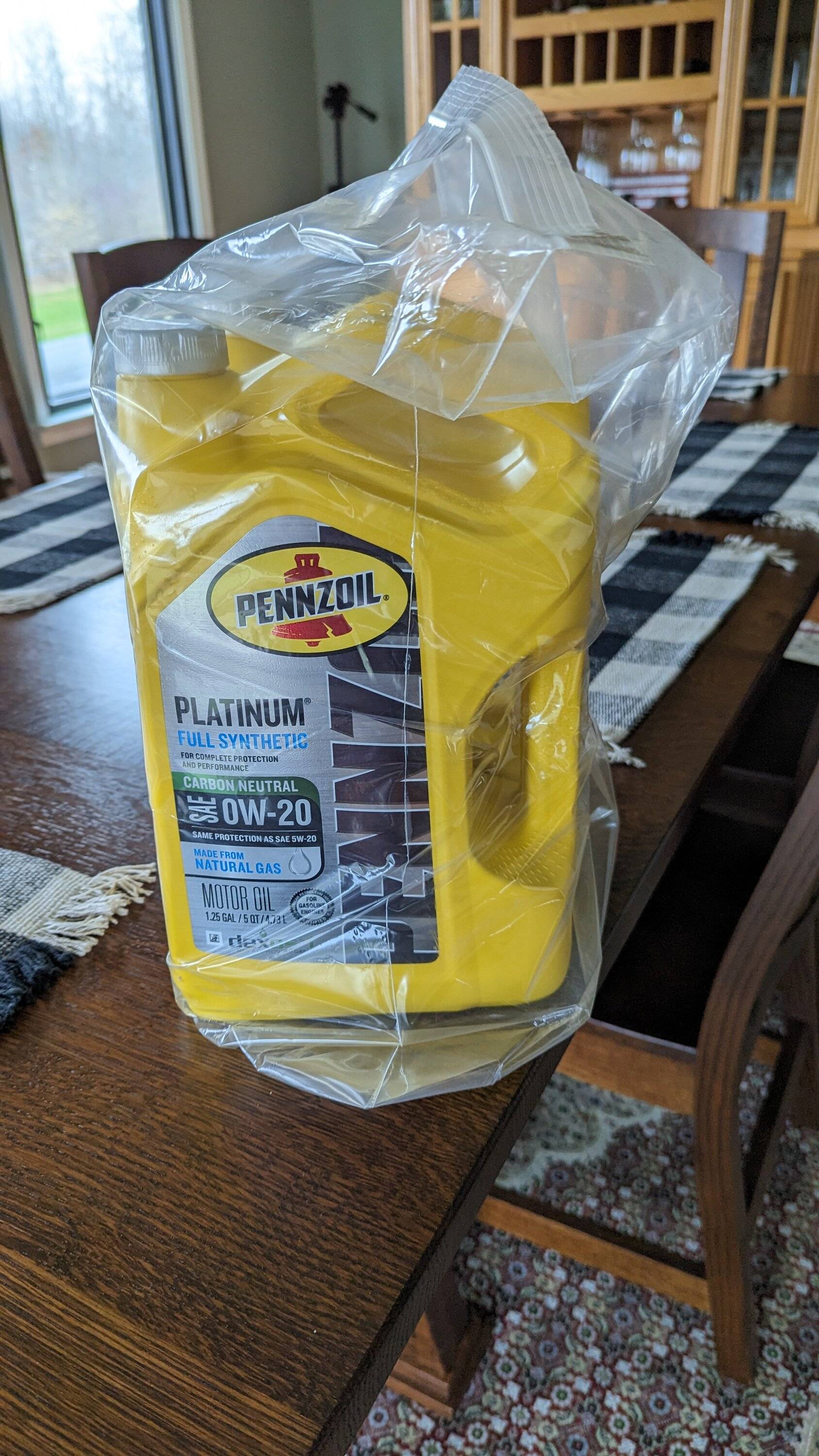 Jeep Gladiator Deal Alert - Walmart 0W-20 Pennzoil Platinum - $24 (Also $20 gift card on any 10 quarts) PXL_20230310_165521517