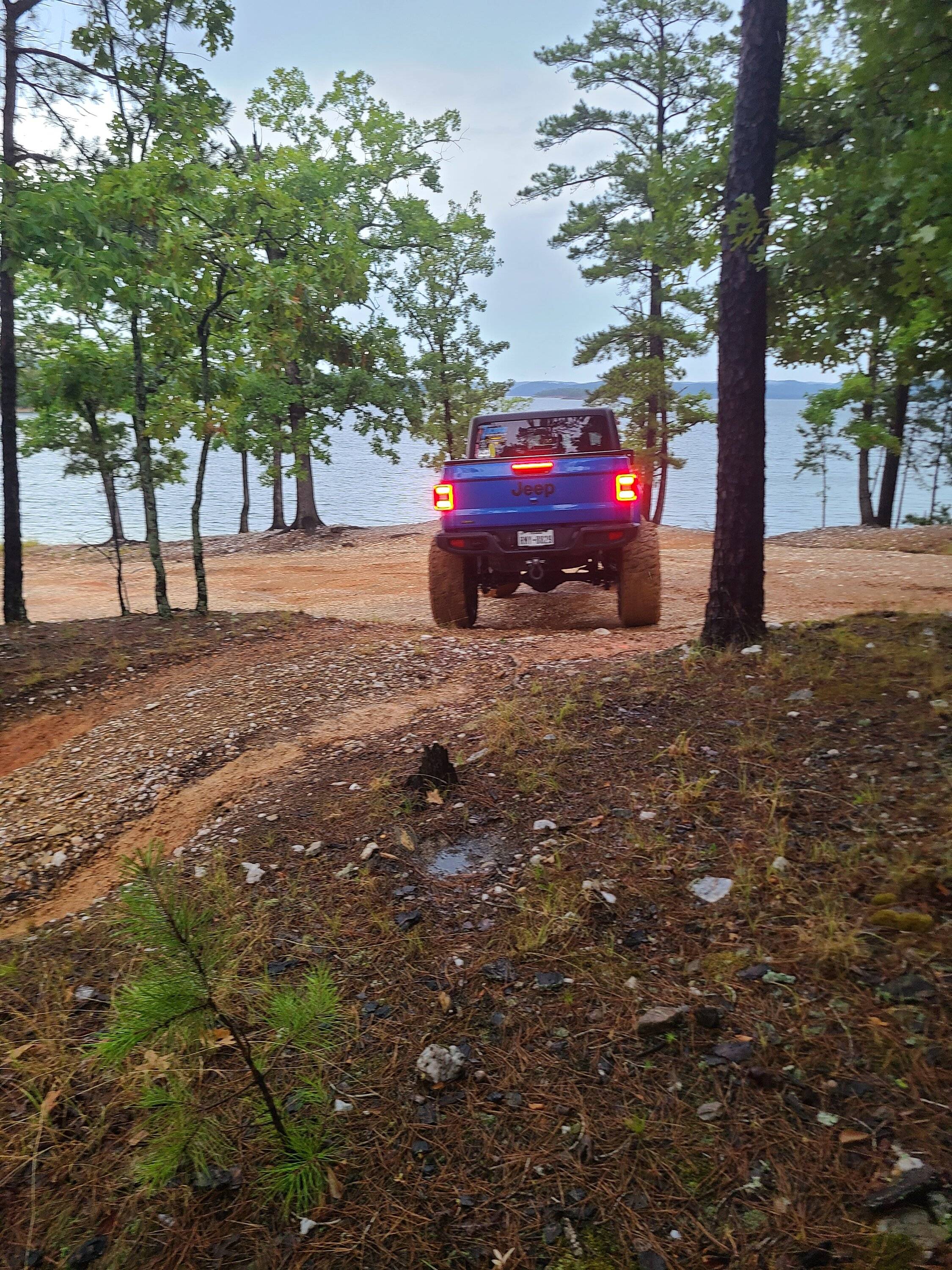 Jeep Gladiator Looking at the Gladiator from behind.... 20220730_160523