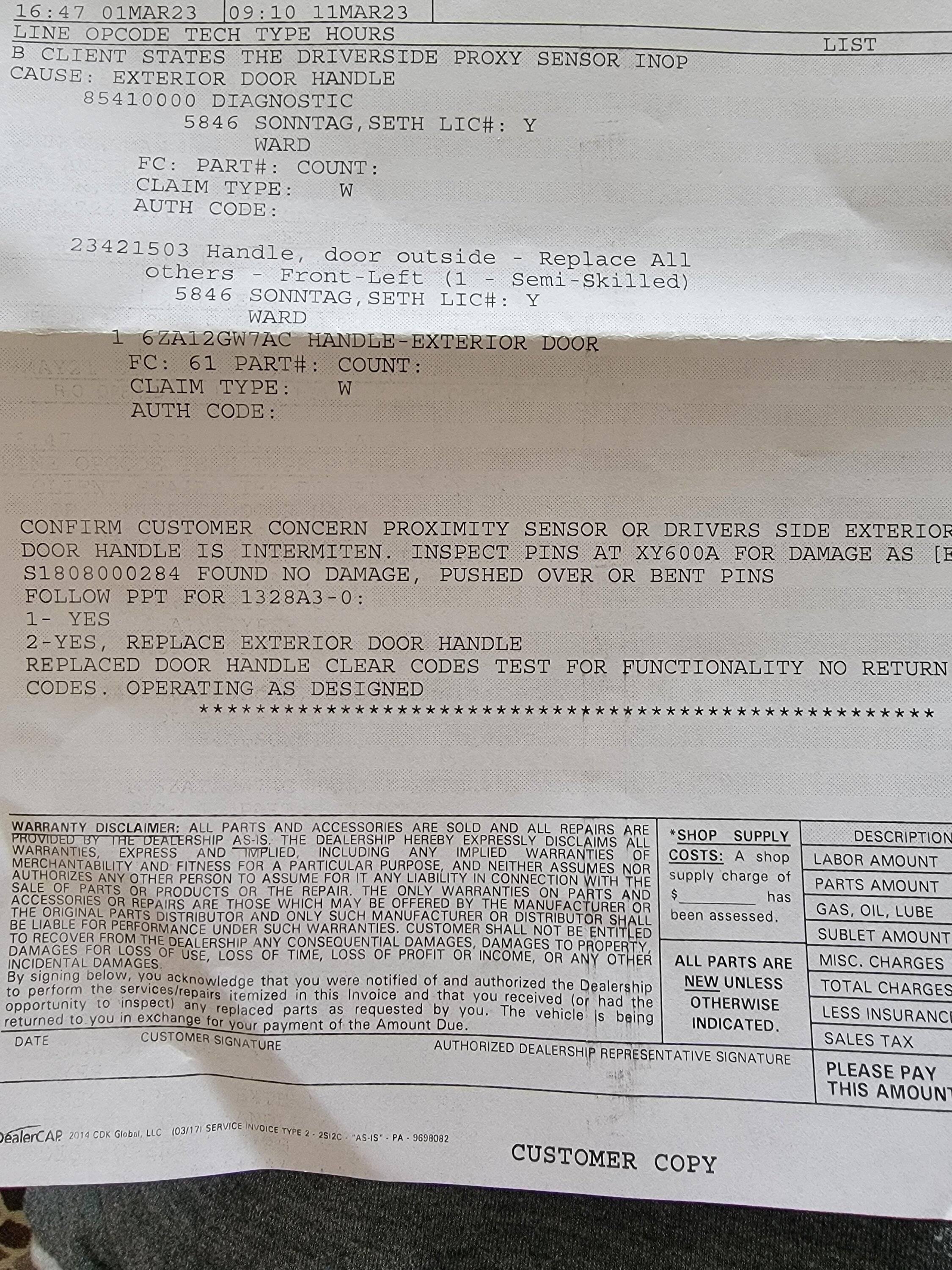 Jeep Gladiator Passive Entry issue 20230311_112358