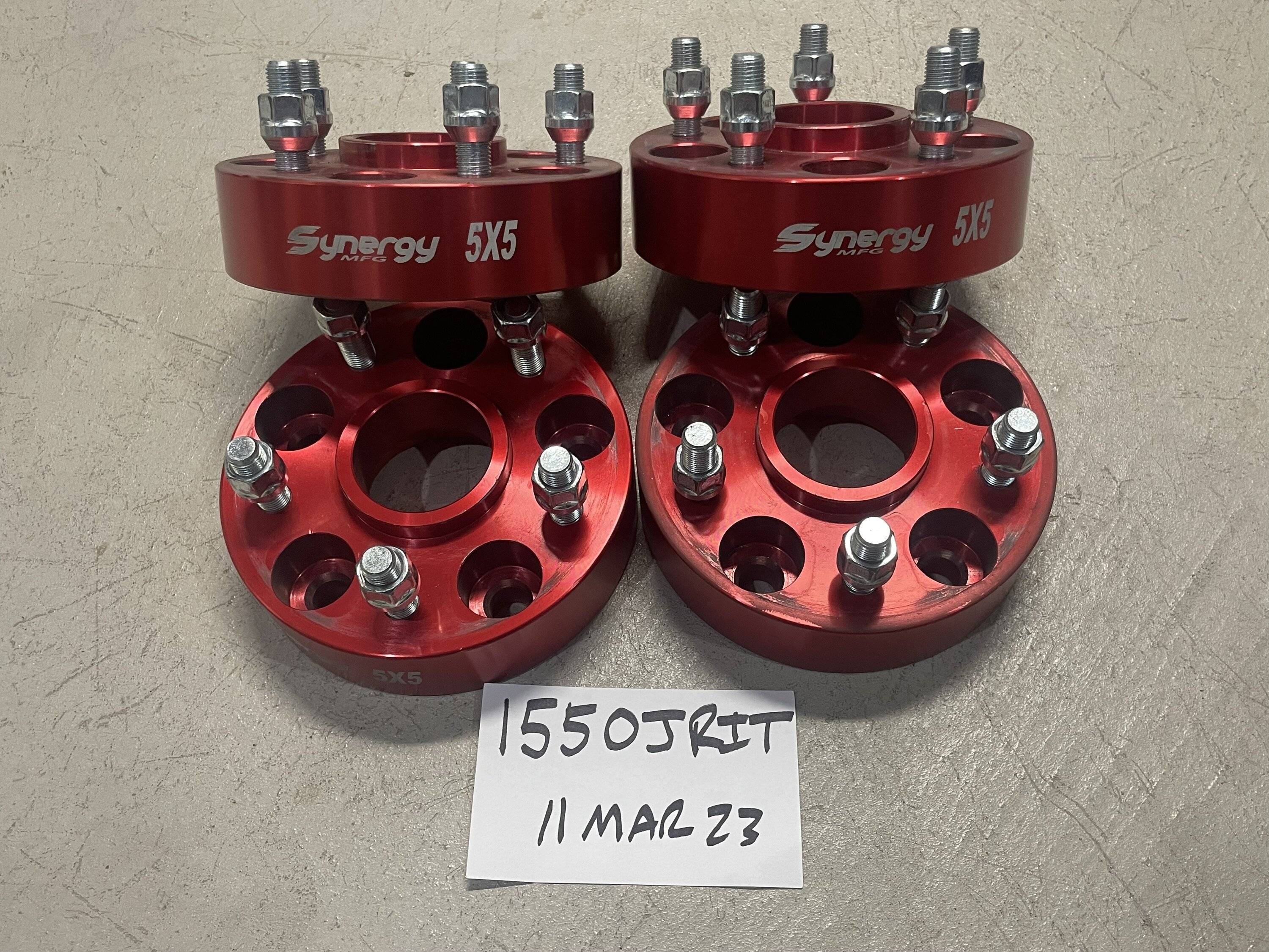Jeep Gladiator Synergy Wheel Spacers A2ECD729-4BB8-404C-8114-BEBA0E08624B