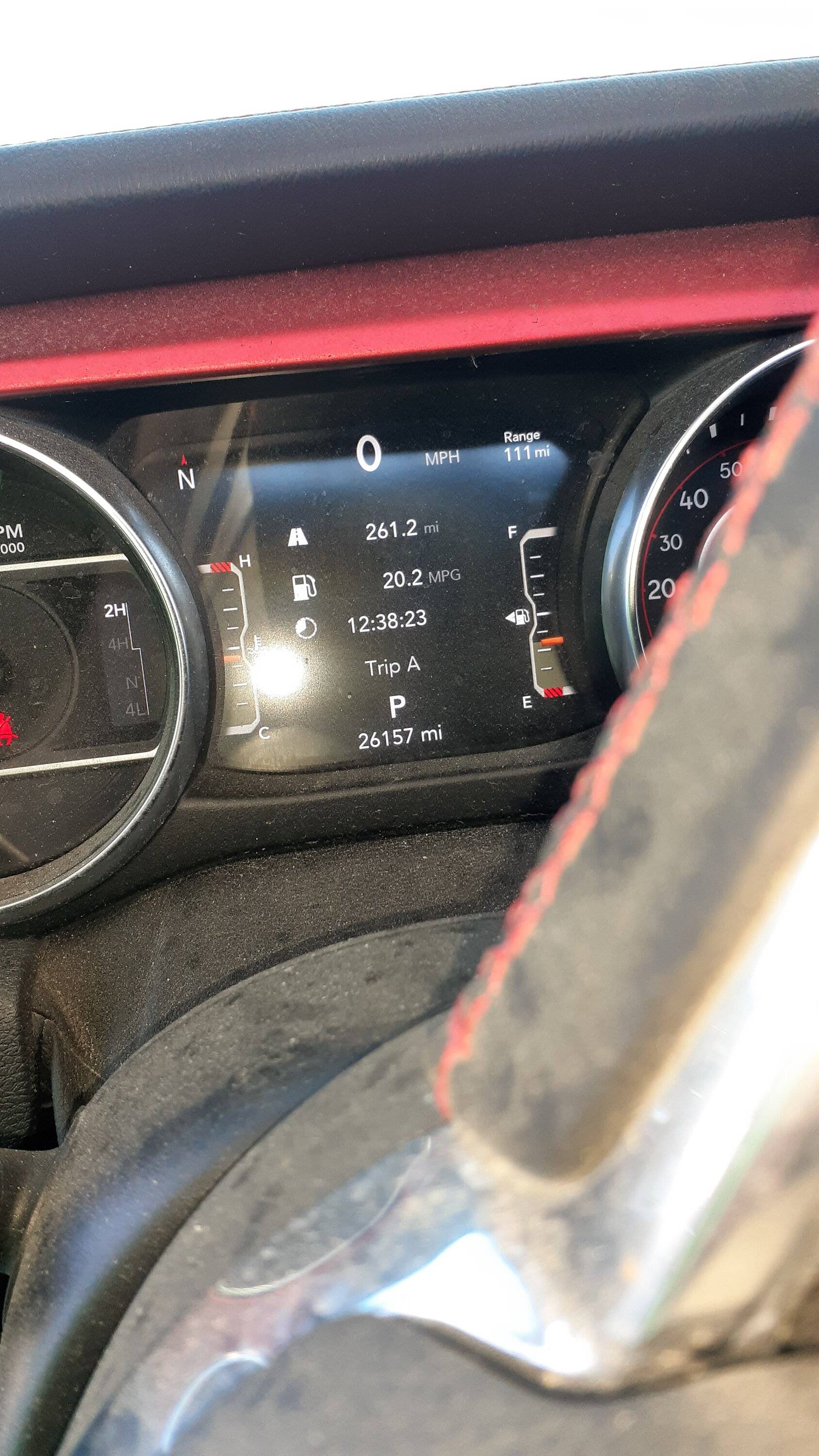 Jeep Gladiator Hyper-miling the EcoD Rubicon Gladiator 20230311_105751