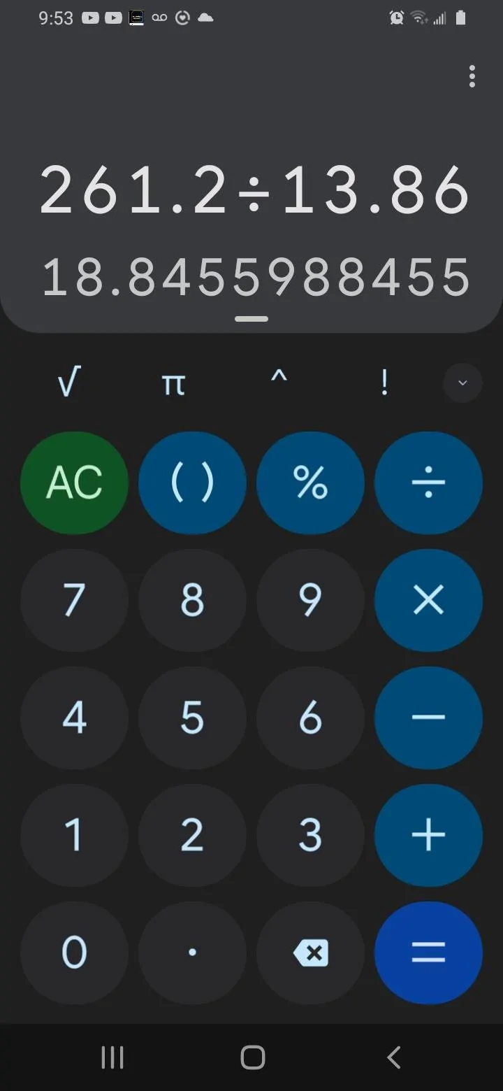 Jeep Gladiator Hyper-miling the EcoD Rubicon Gladiator Screenshot_20230312-095325_Calculator
