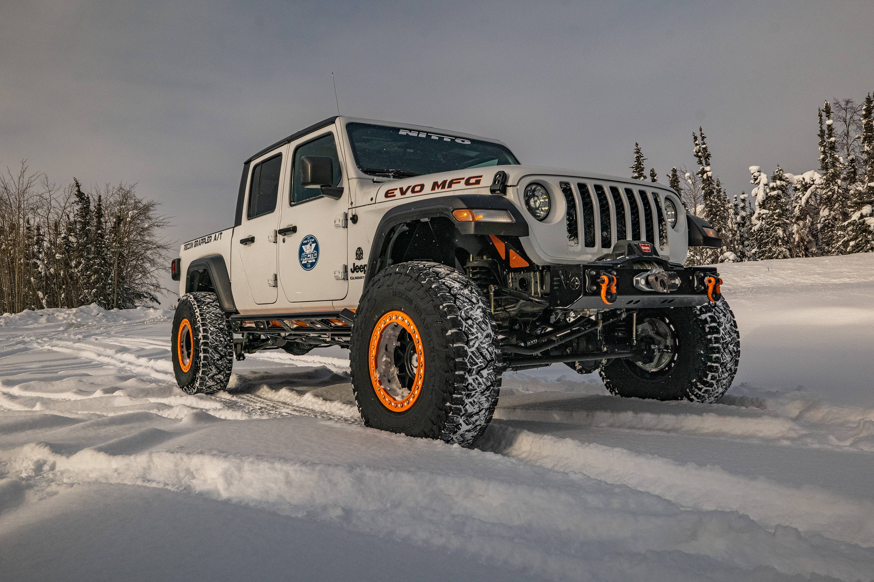 Jeep Gladiator Evo Frame Mounted JT Rock Sliders _DRX1014