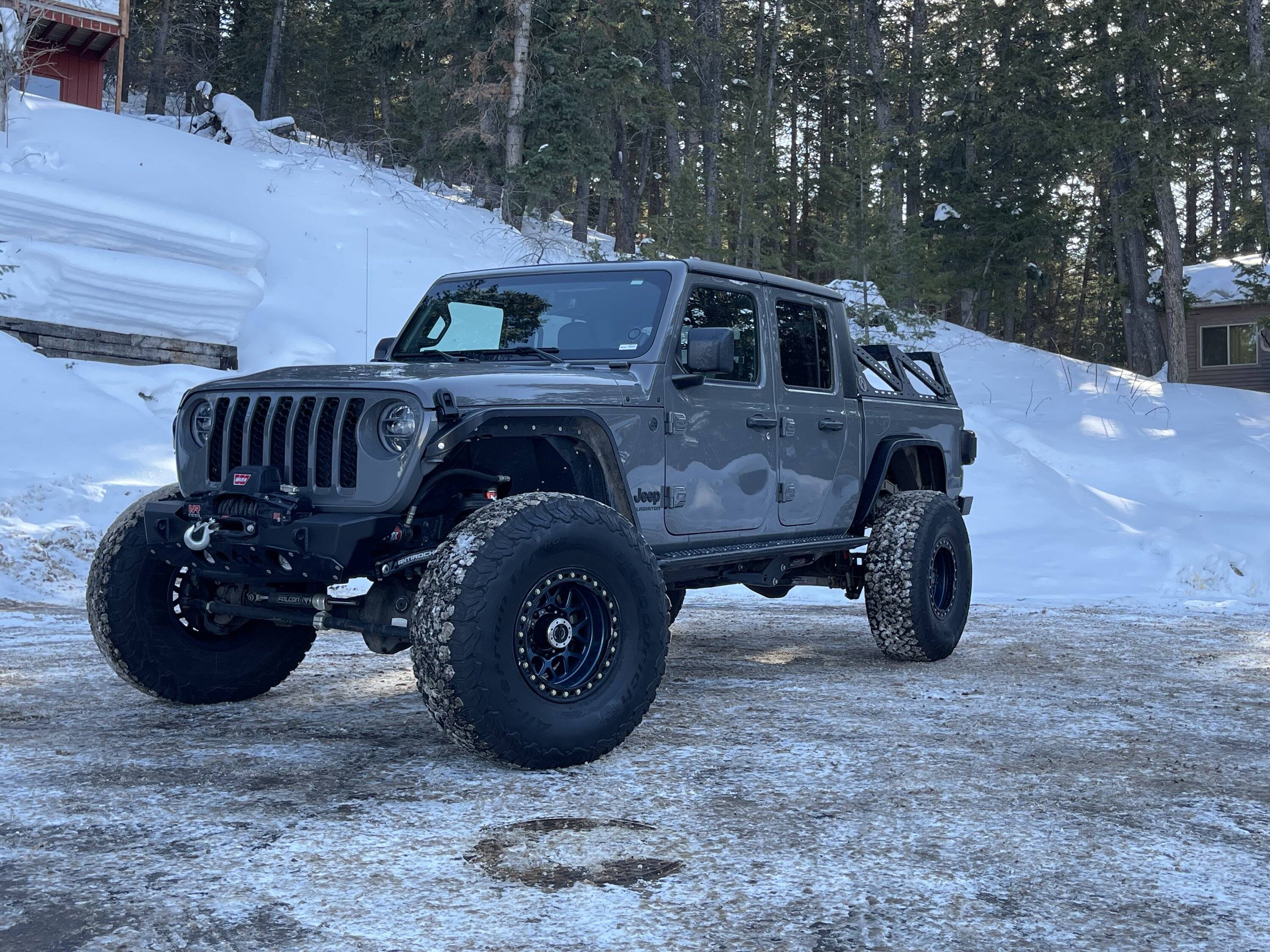 Jeep Gladiator 40’s Fitment. 47609480-99B3-4E49-8D8D-B9DA4BC38095