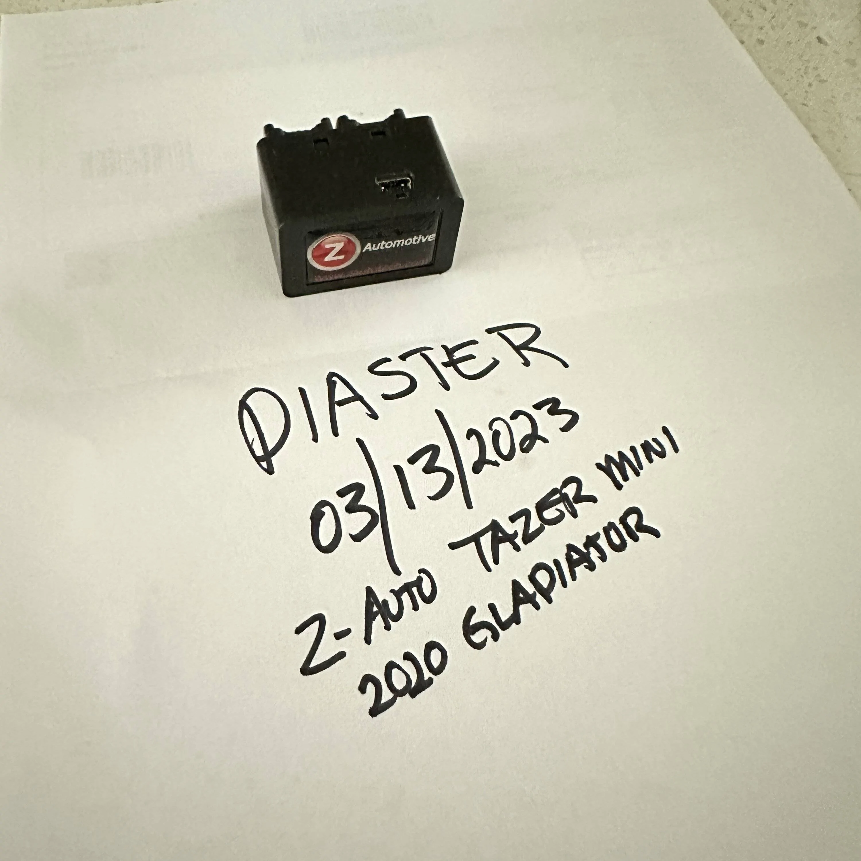 Jeep Gladiator Tazer Mini $250 shipped 3E336482-A935-4885-8641-DF1B46471C90