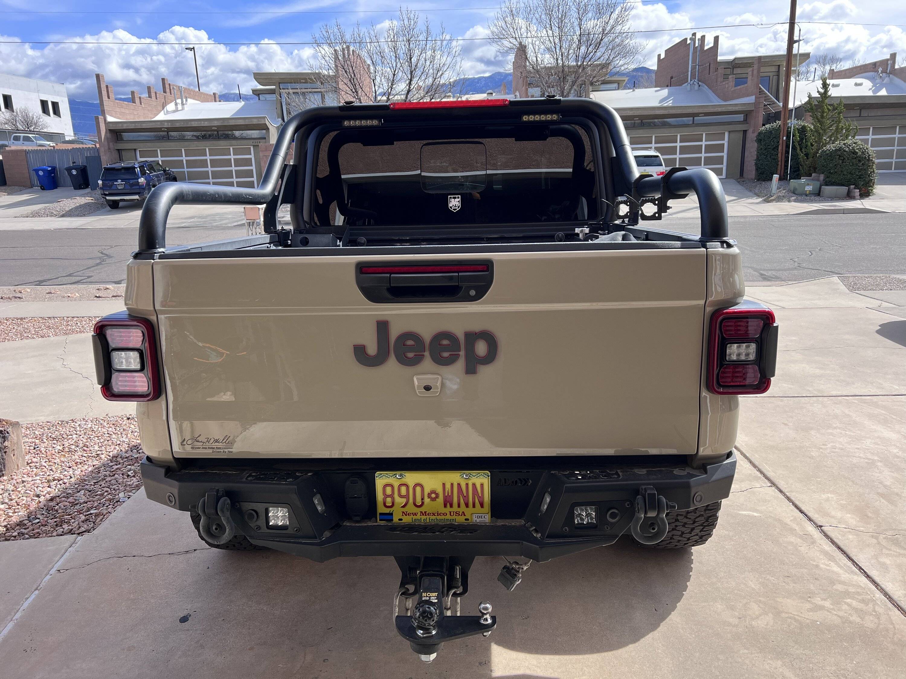 Jeep Gladiator Looking at the Gladiator from behind.... 645C3EB5-2AF1-48A9-BF1D-CE2A137B5C2A