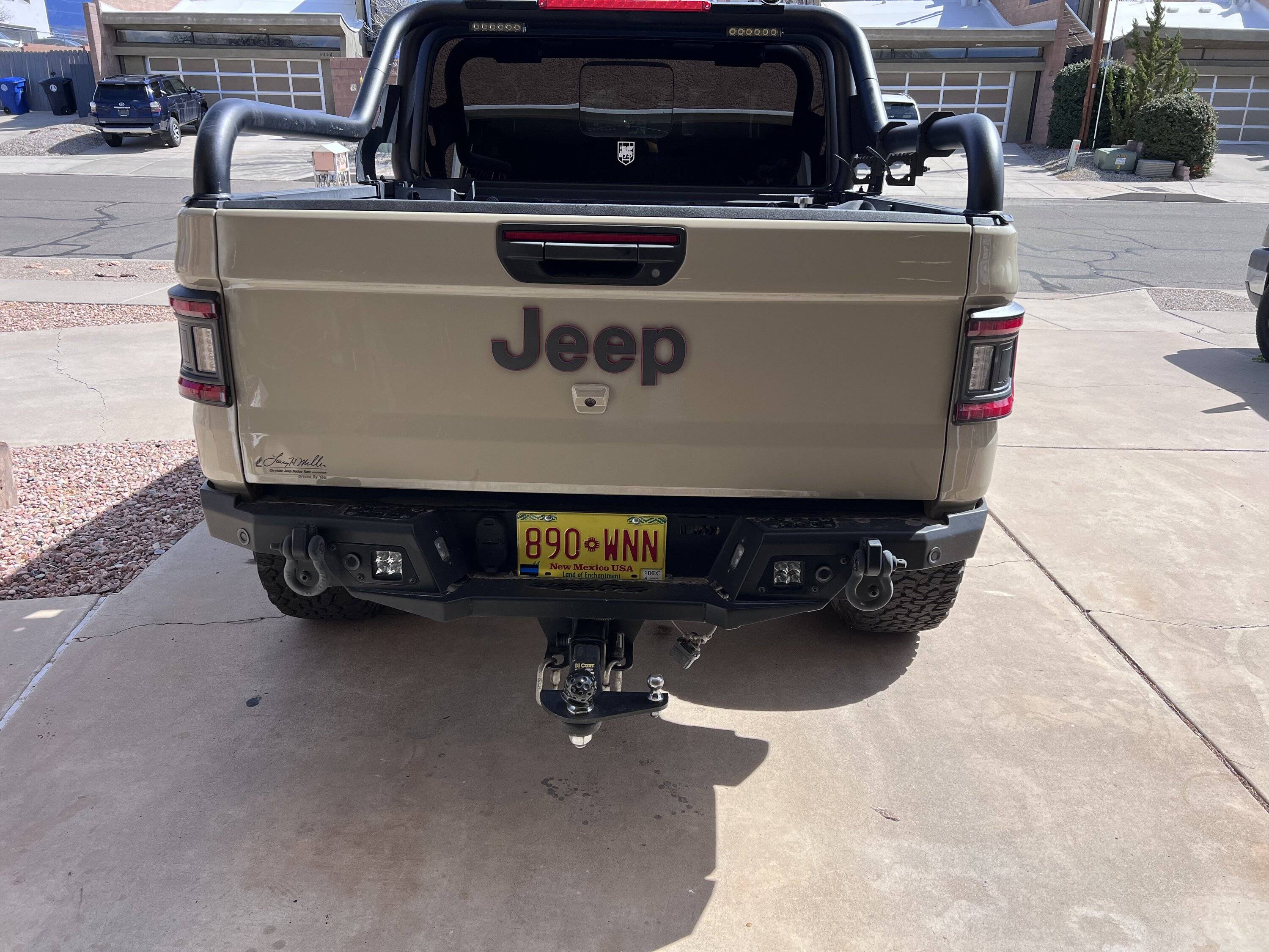 Jeep Gladiator Looking at the Gladiator from behind.... 3F56AE0C-CEE4-49ED-AAFA-5BBDC2D4B4AB