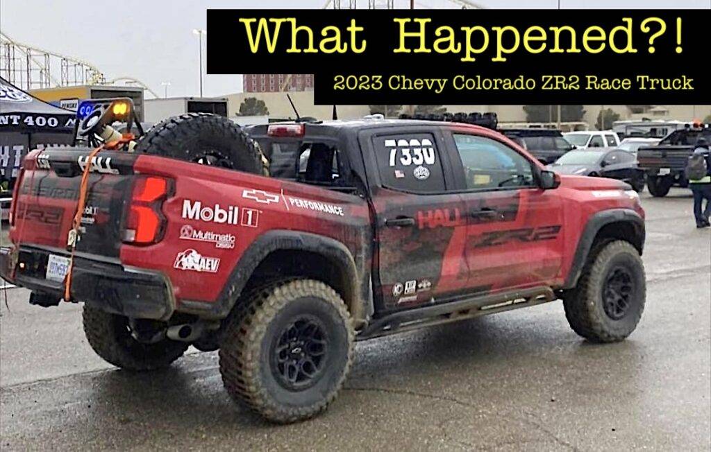 Jeep Gladiator Frame bent: New Chevy Colorado ZR2 broken like a pencil ✏️ 1678769833583