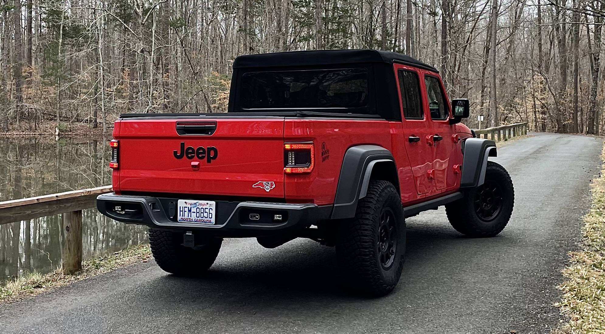 Jeep Gladiator Looking at the Gladiator from behind.... 2B78443B-B416-4951-9794-982731E7A69D